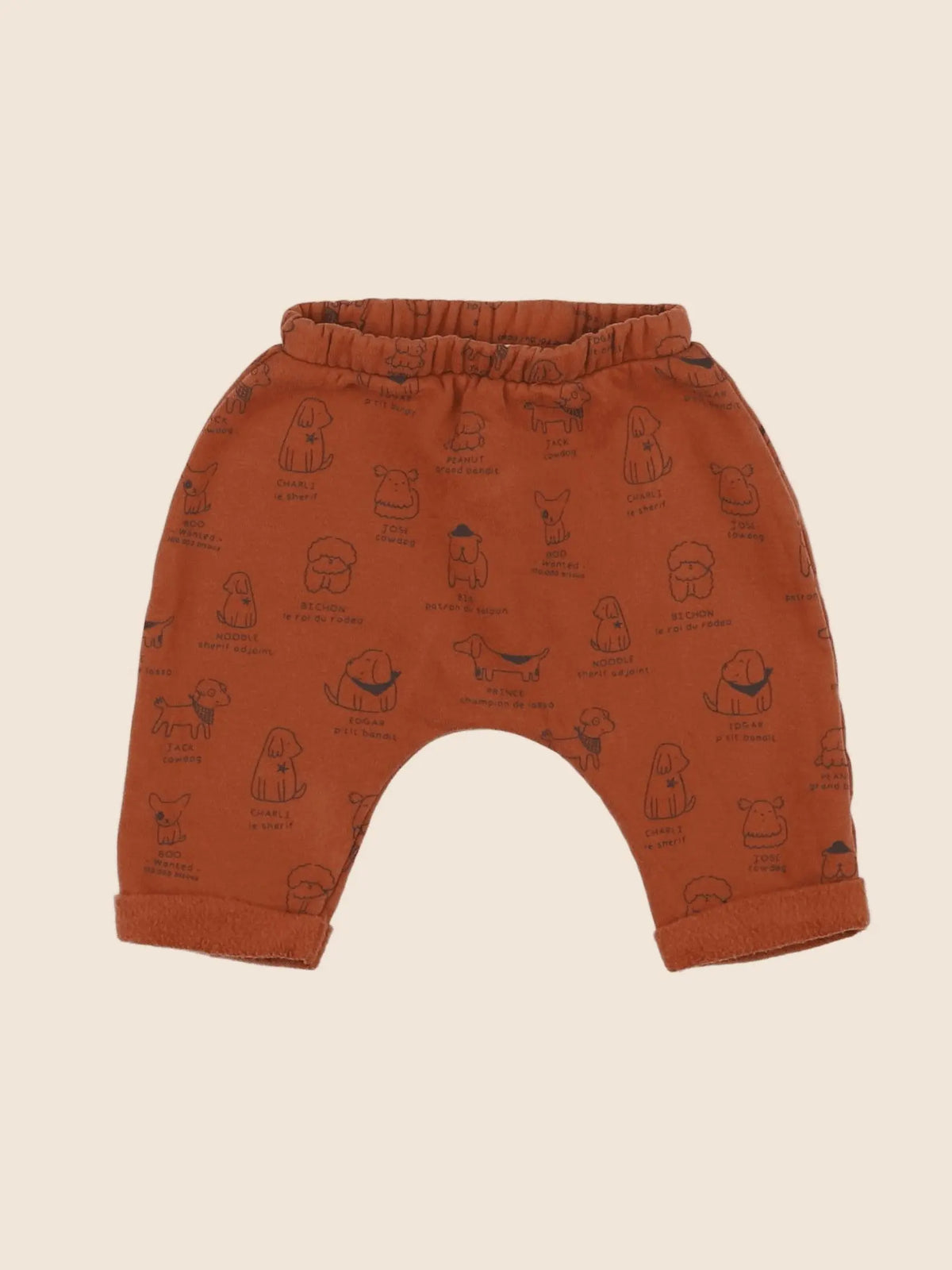 Vertbaudet - pantalon marron - 3 mois