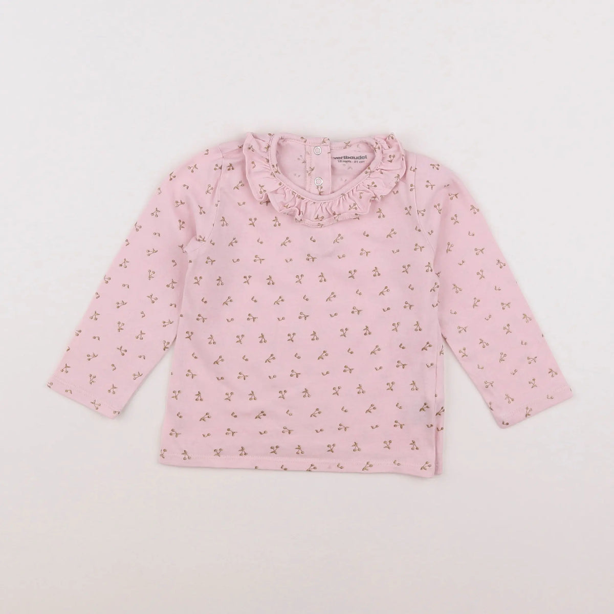 Vertbaudet - tee-shirt rose - 18 mois