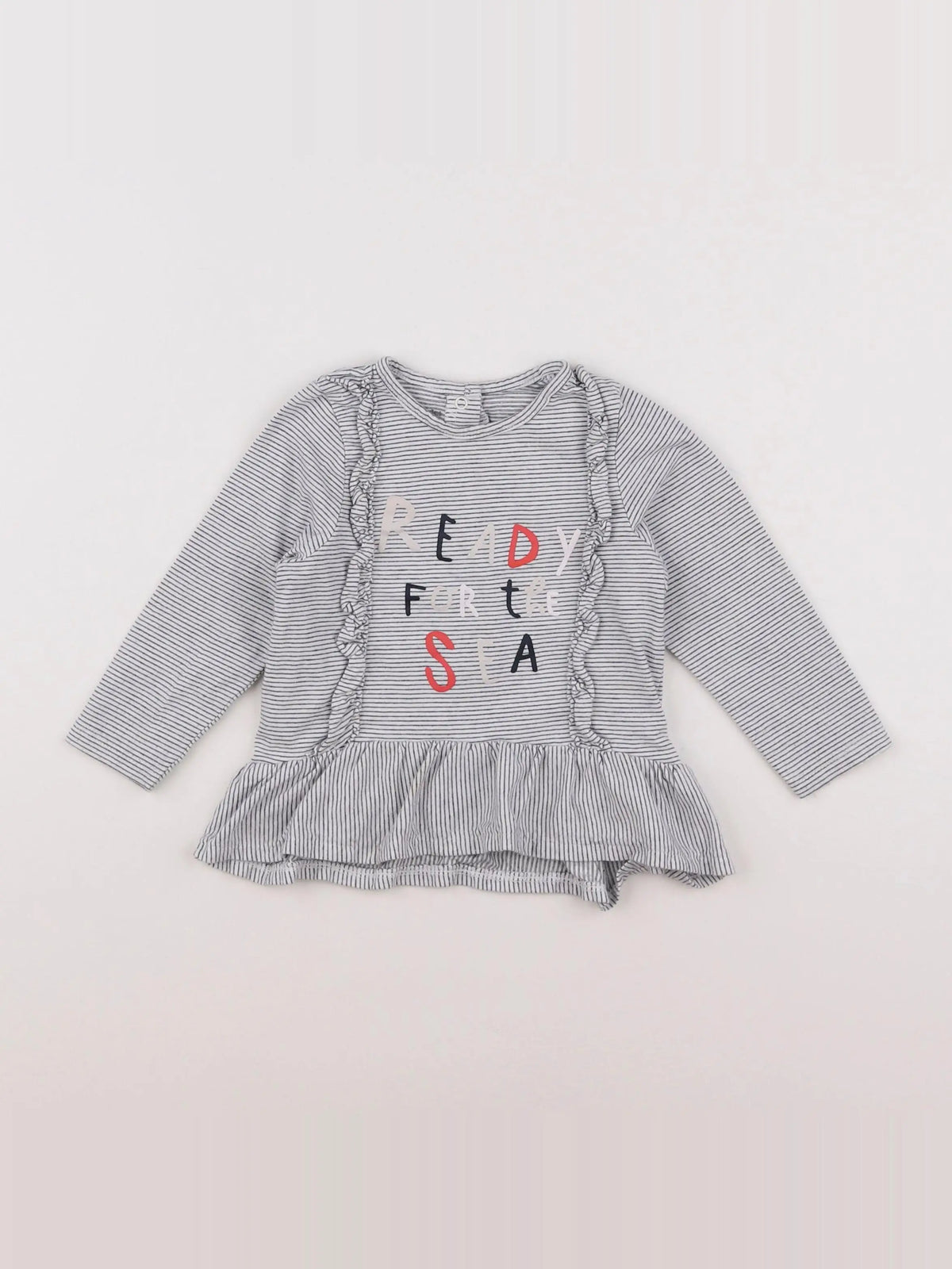 Vertbaudet - tee-shirt gris - 18 mois
