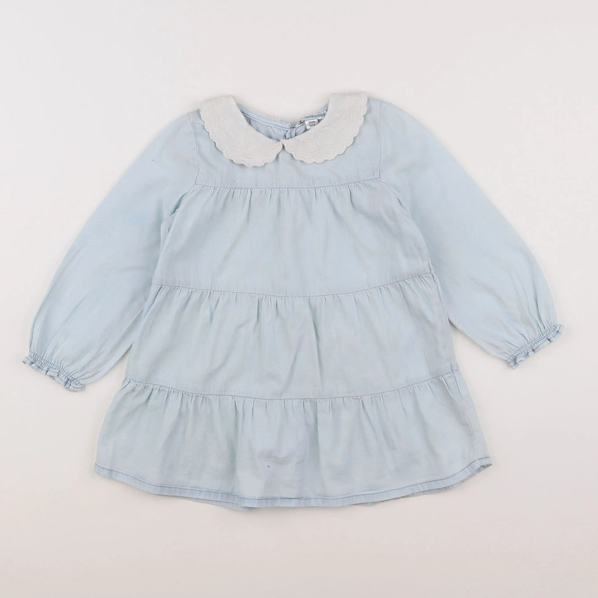Vertbaudet - robe bleu - 2 ans