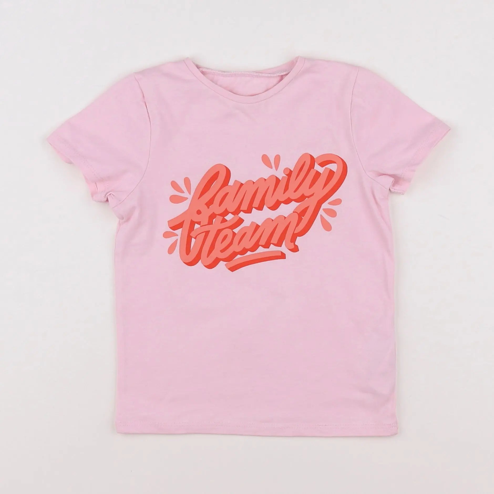 Vertbaudet - tee-shirt rose - 18 mois