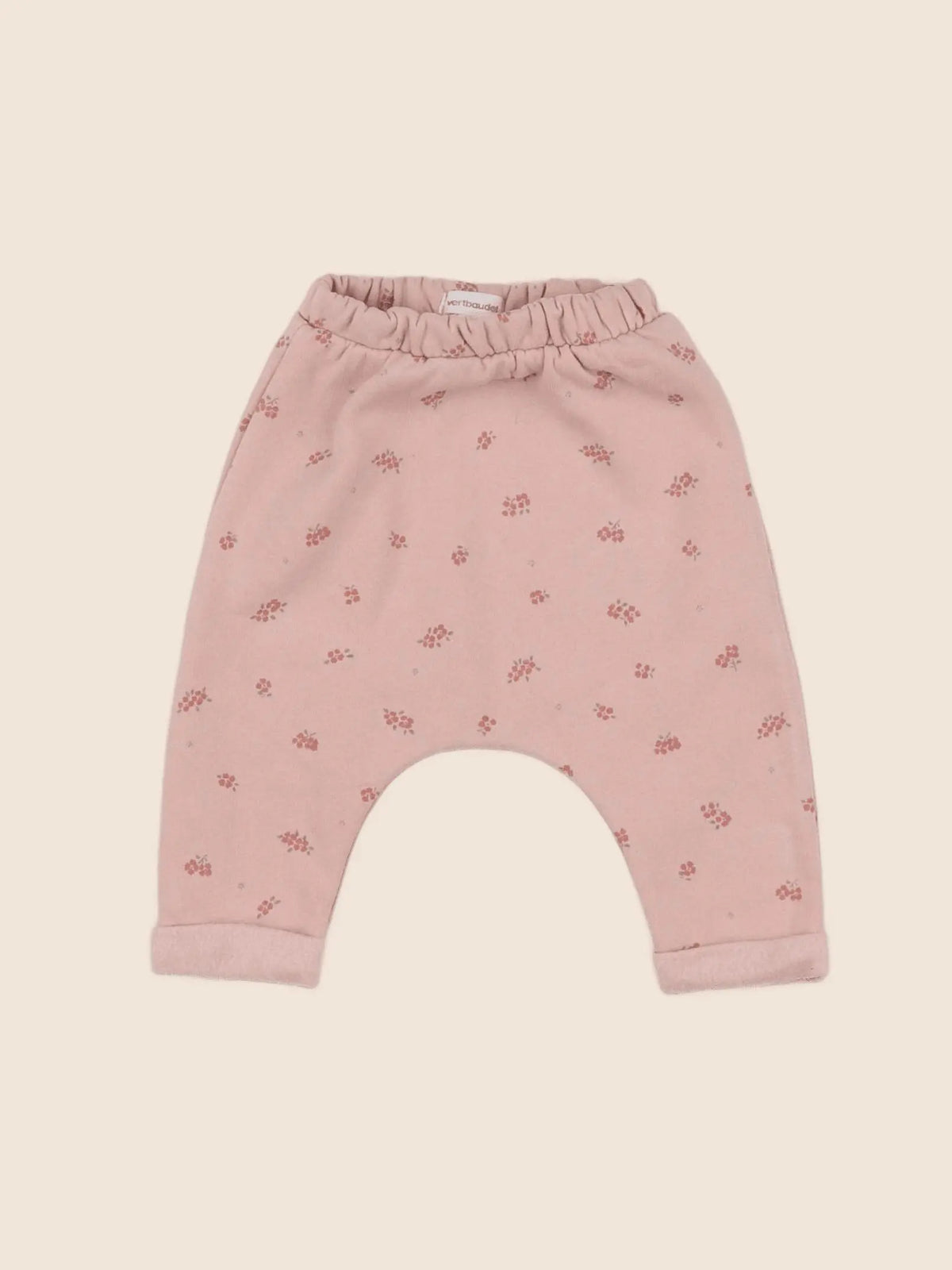 Vertbaudet - pantalon rose - 1 mois