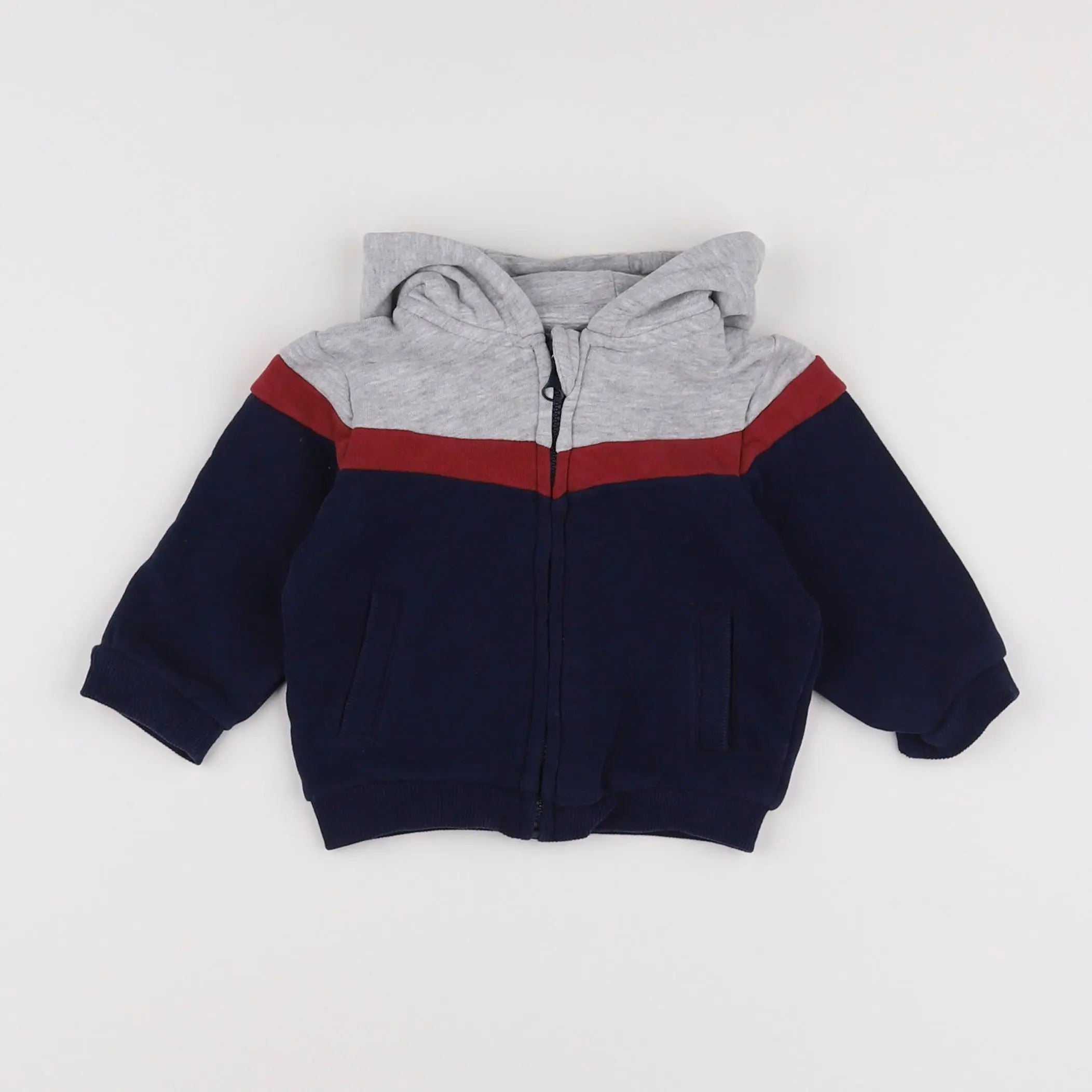 Vertbaudet - sweat multicolore - 6 mois