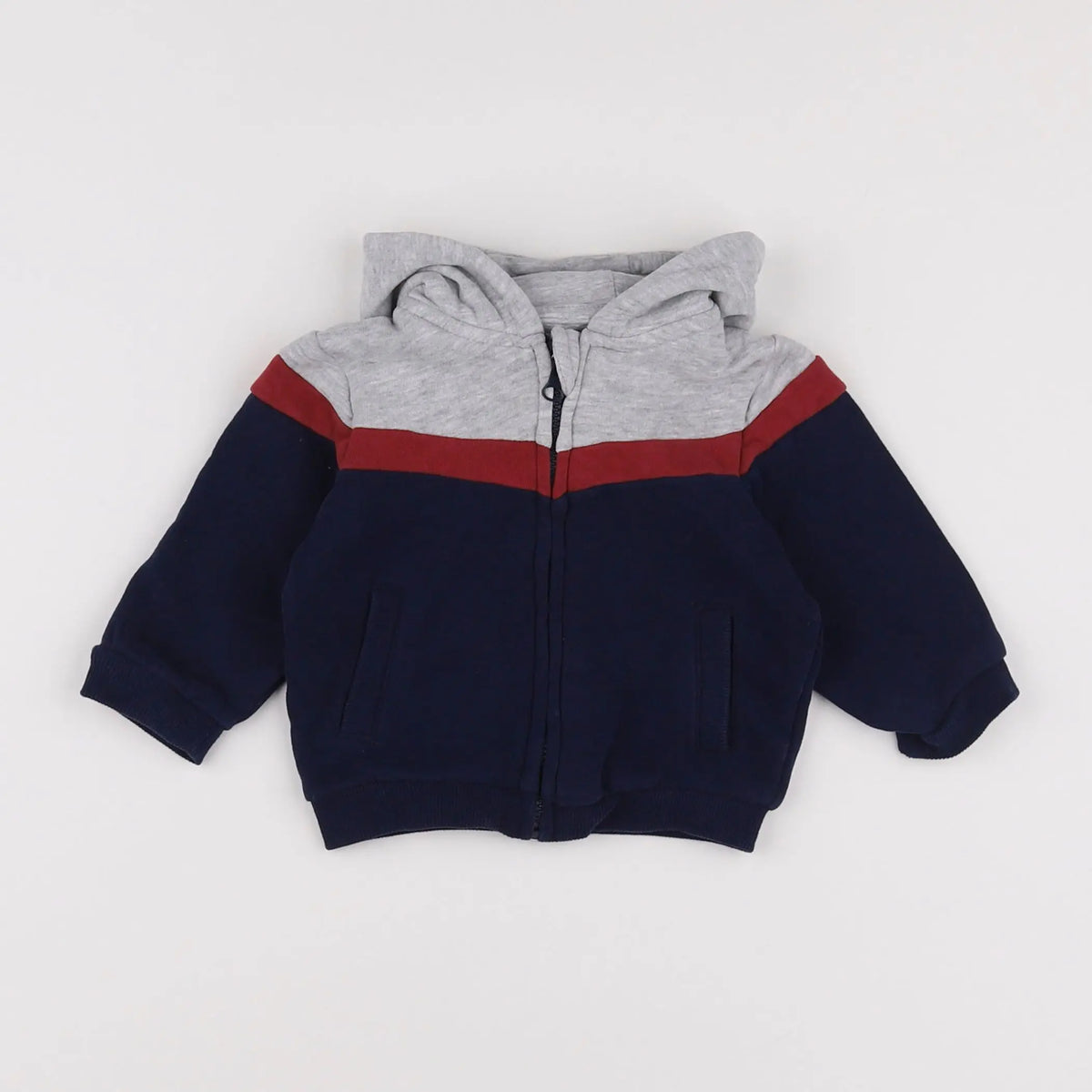 Vertbaudet - sweat multicolore - 6 mois