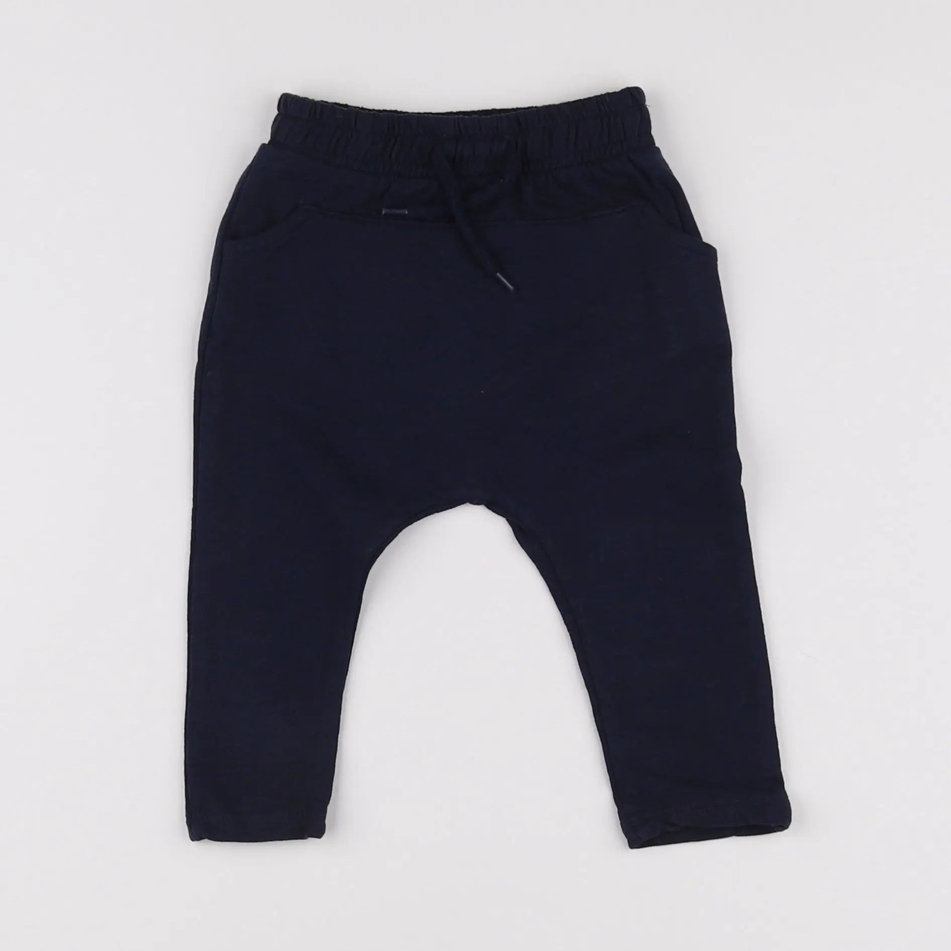 Vertbaudet - pantalon bleu - 6 mois