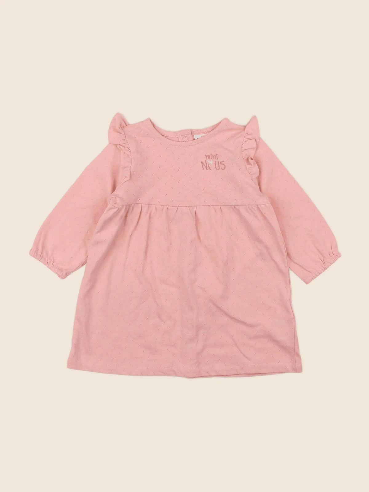 Tape à l'oeil - robe rose - 12 mois