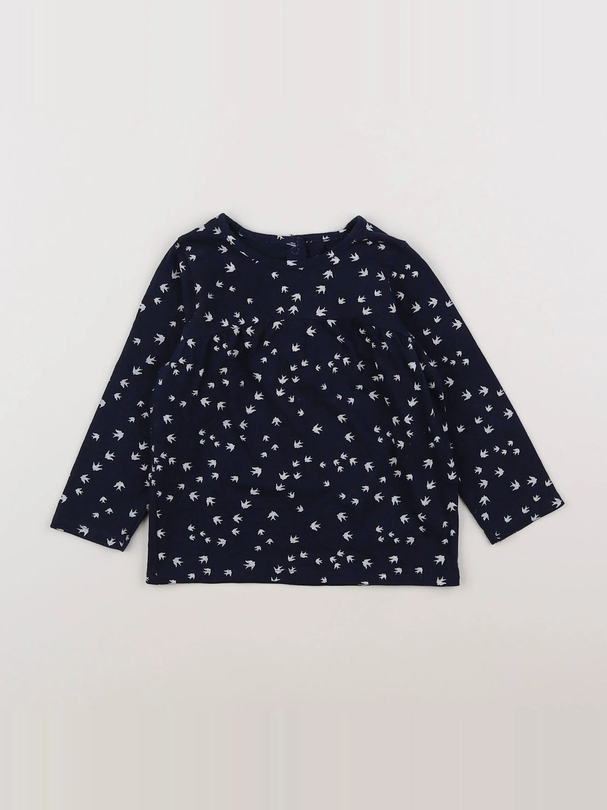 Vertbaudet - tee-shirt bleu - 18 mois