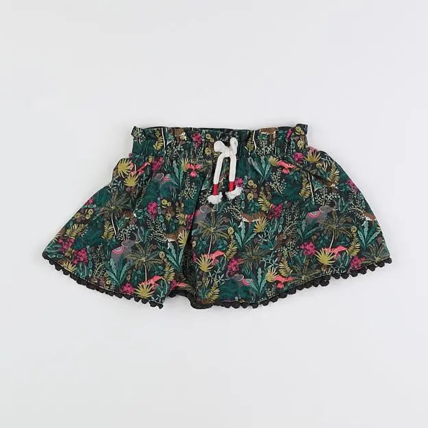 Vertbaudet - jupe vert - 2 ans