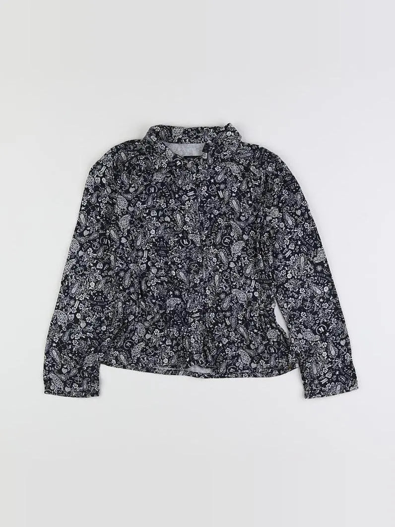 IKKS - chemise bleu - 5 ans