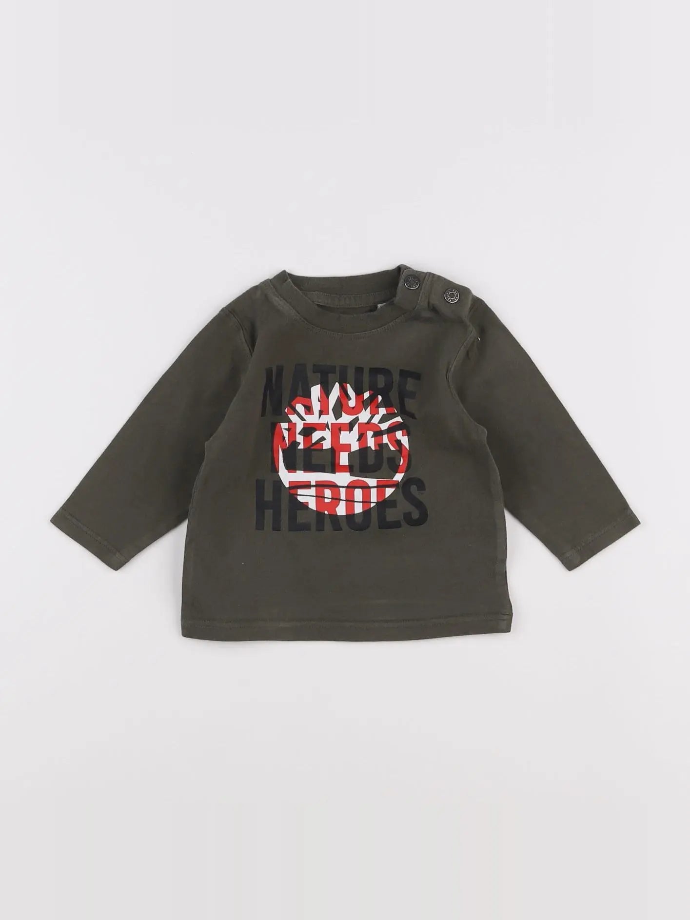 Timberland - tee-shirt vert - 9 mois