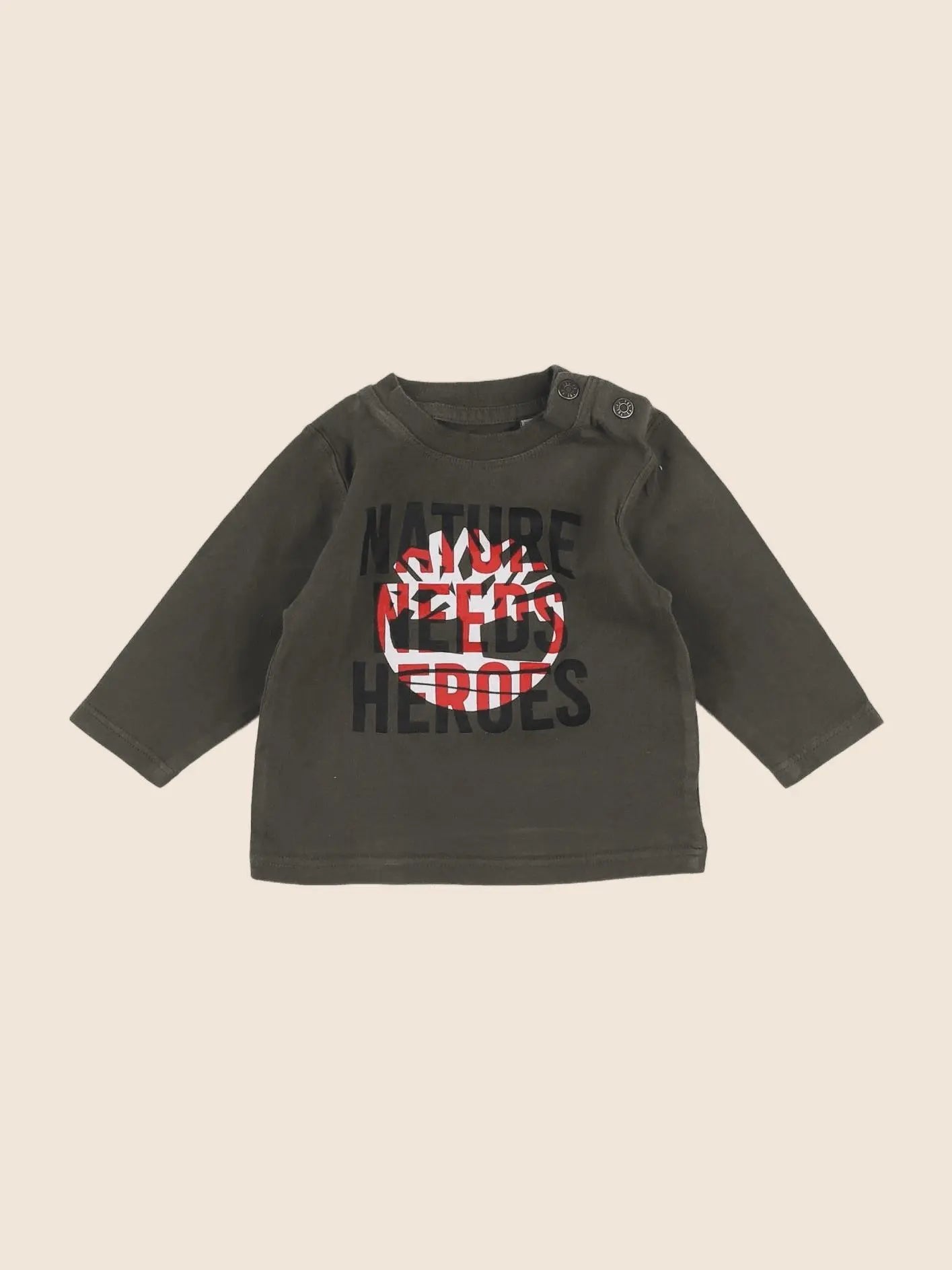 Timberland - tee-shirt vert - 9 mois