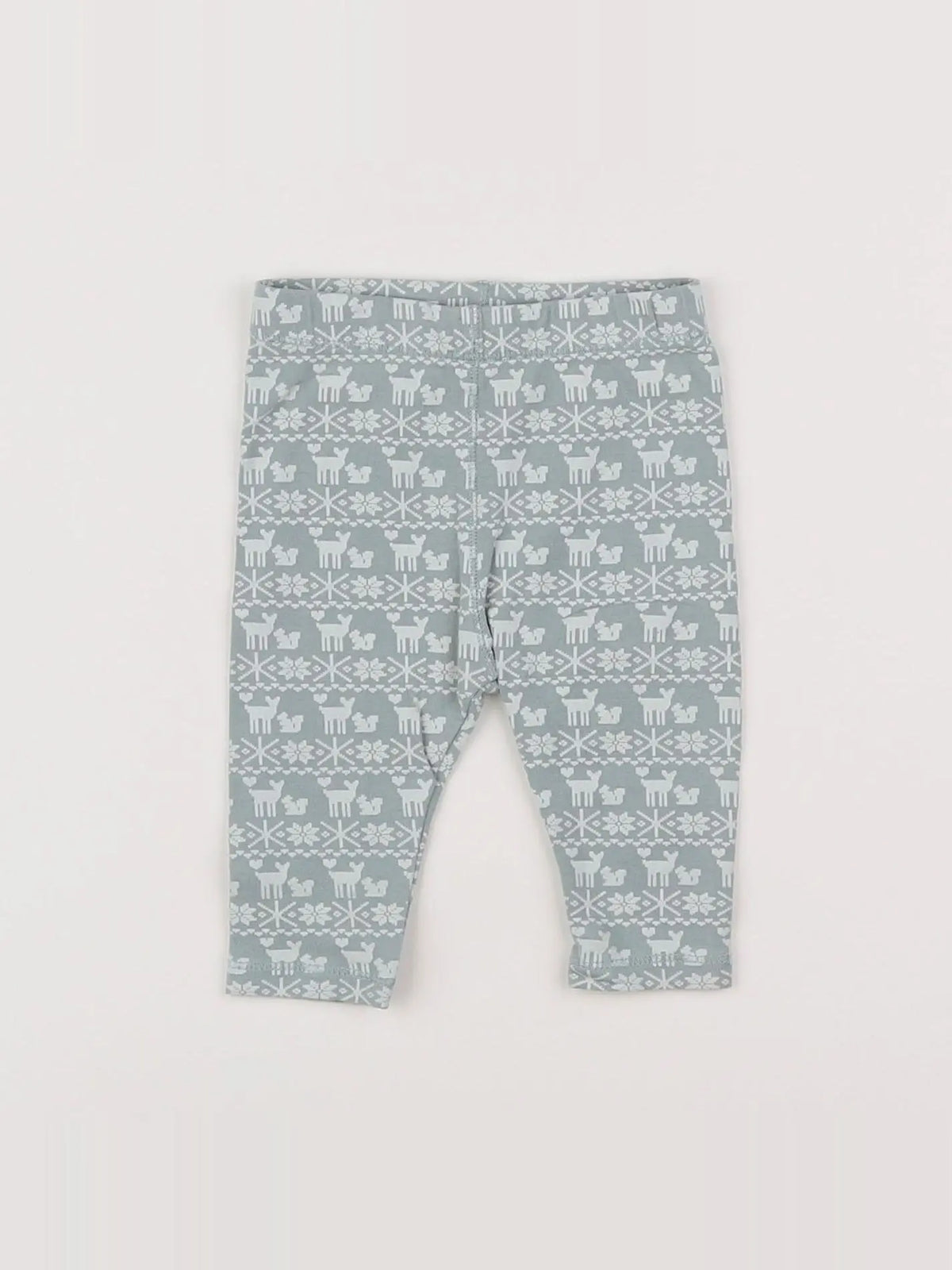 Vertbaudet - legging vert - 3 mois