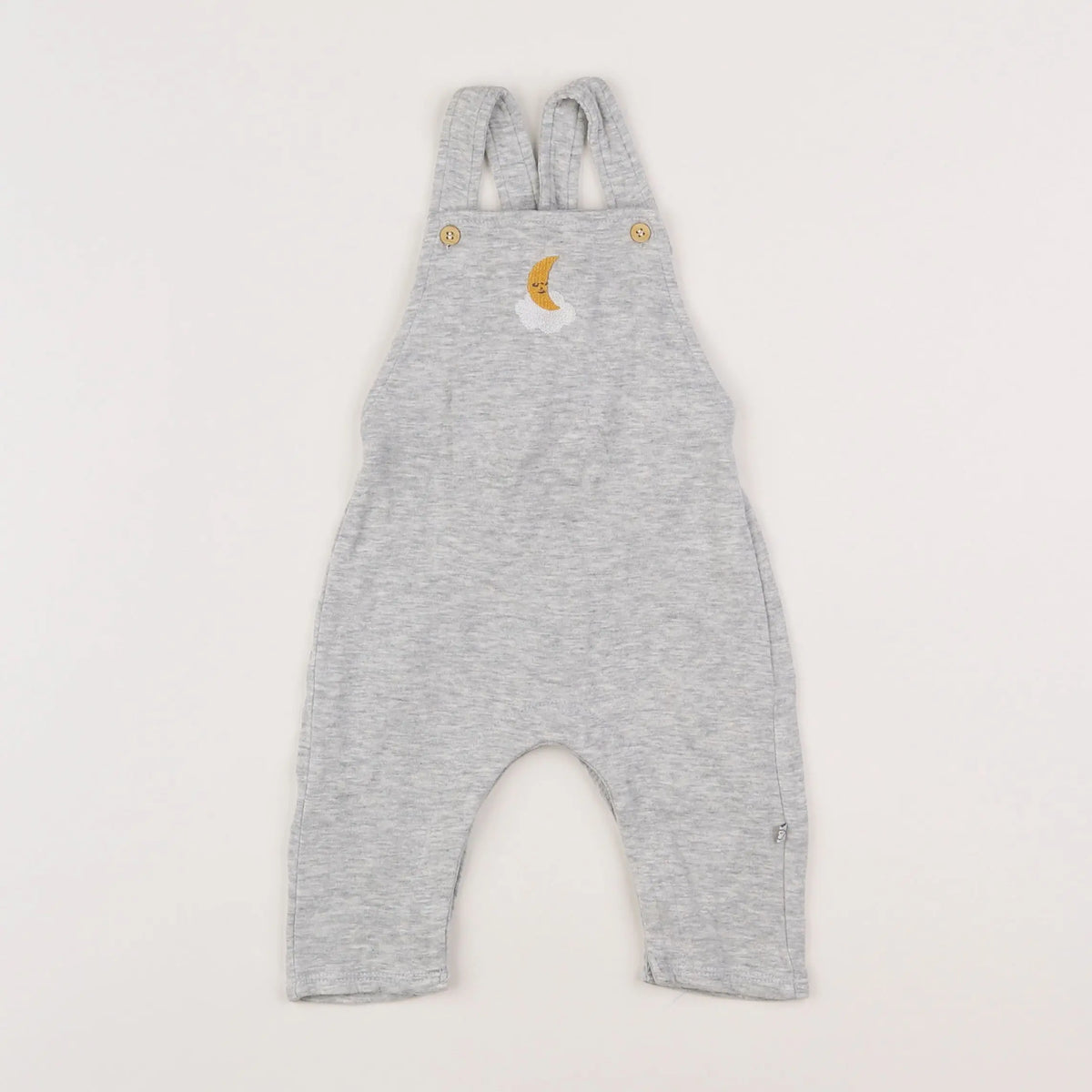 Vertbaudet - salopette gris - 3 mois