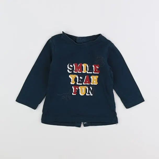 Vertbaudet - tee-shirt multicolore - 6 mois