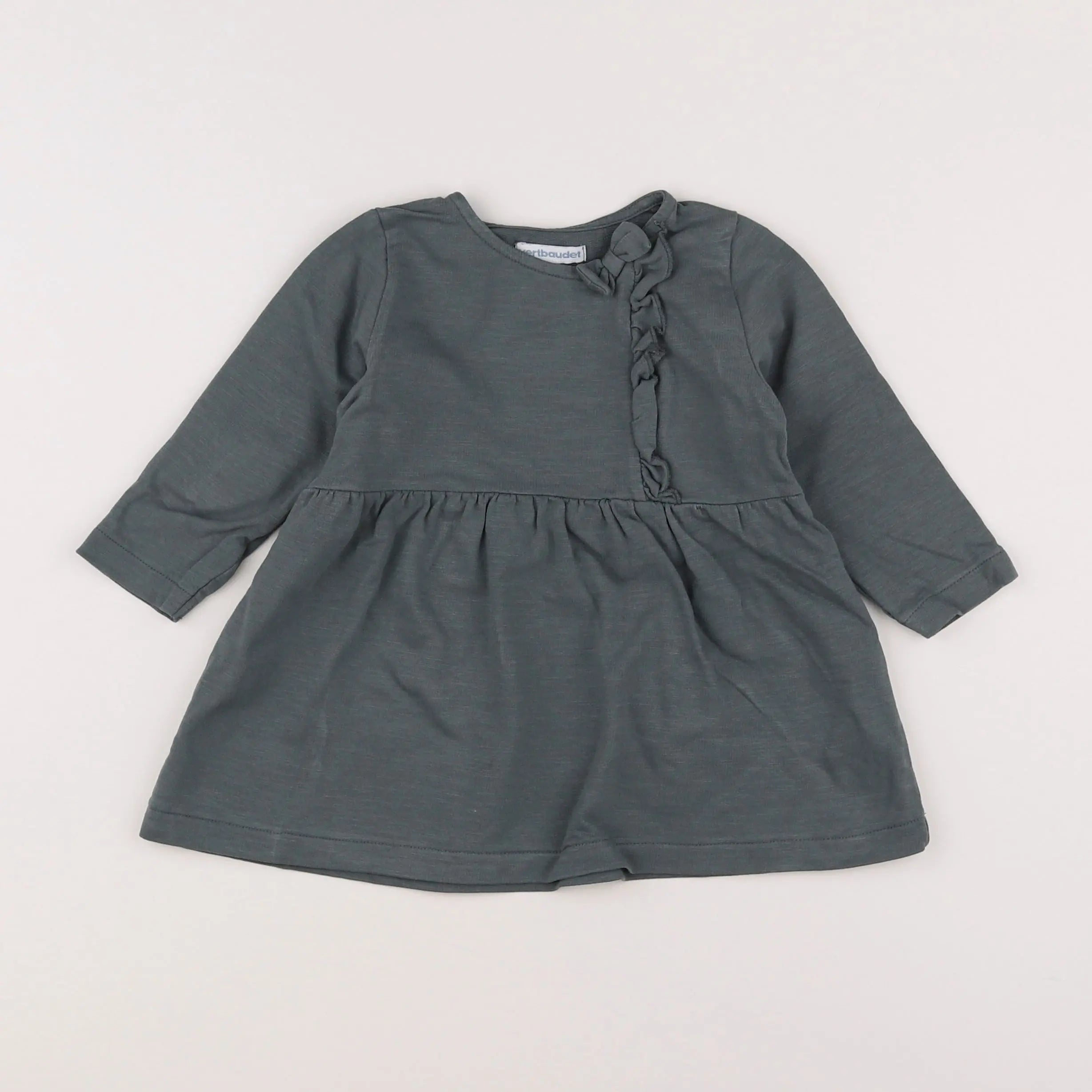Vertbaudet - robe bleu - 18 mois