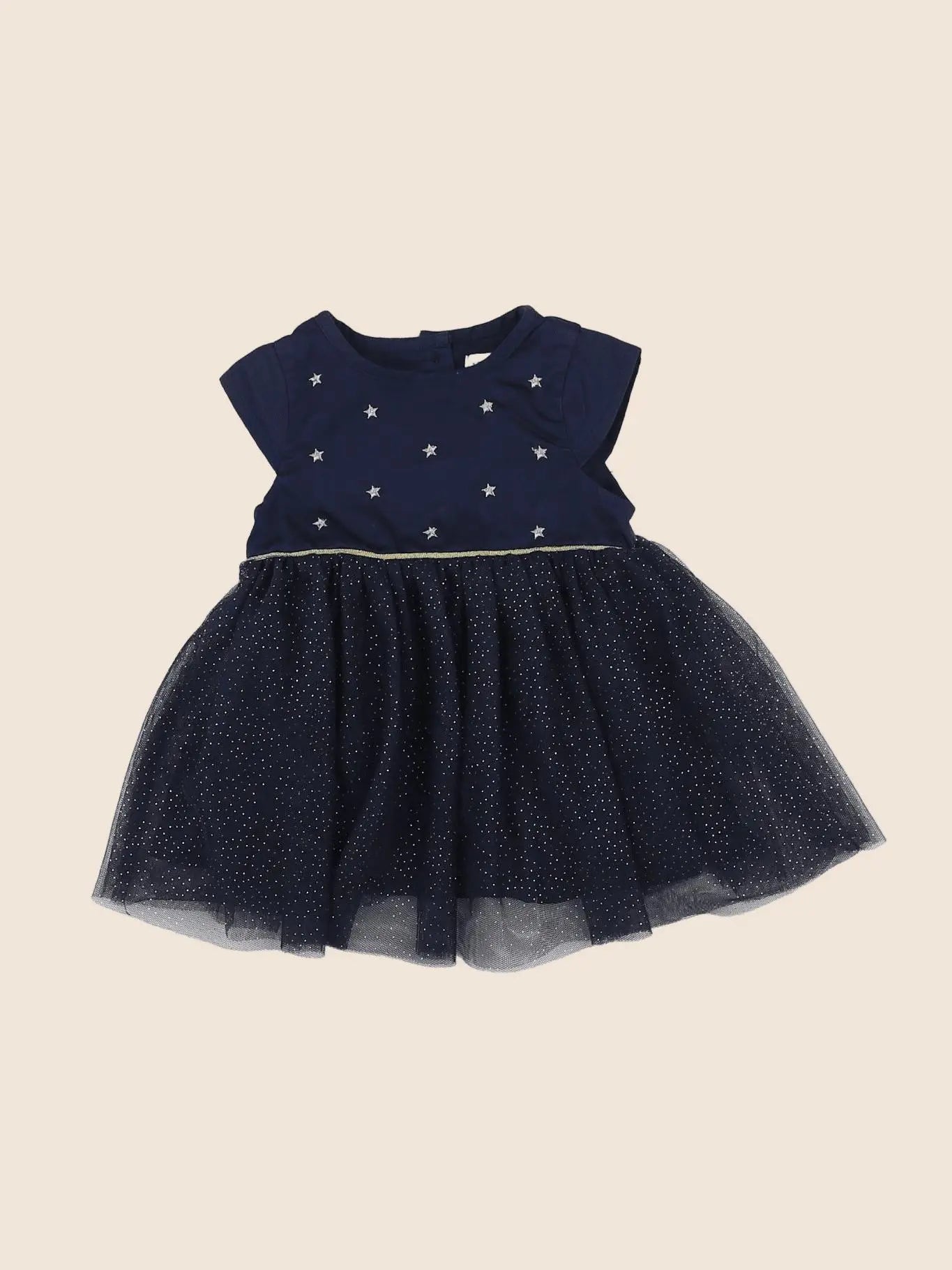 Vertbaudet - robe bleu - 3 mois