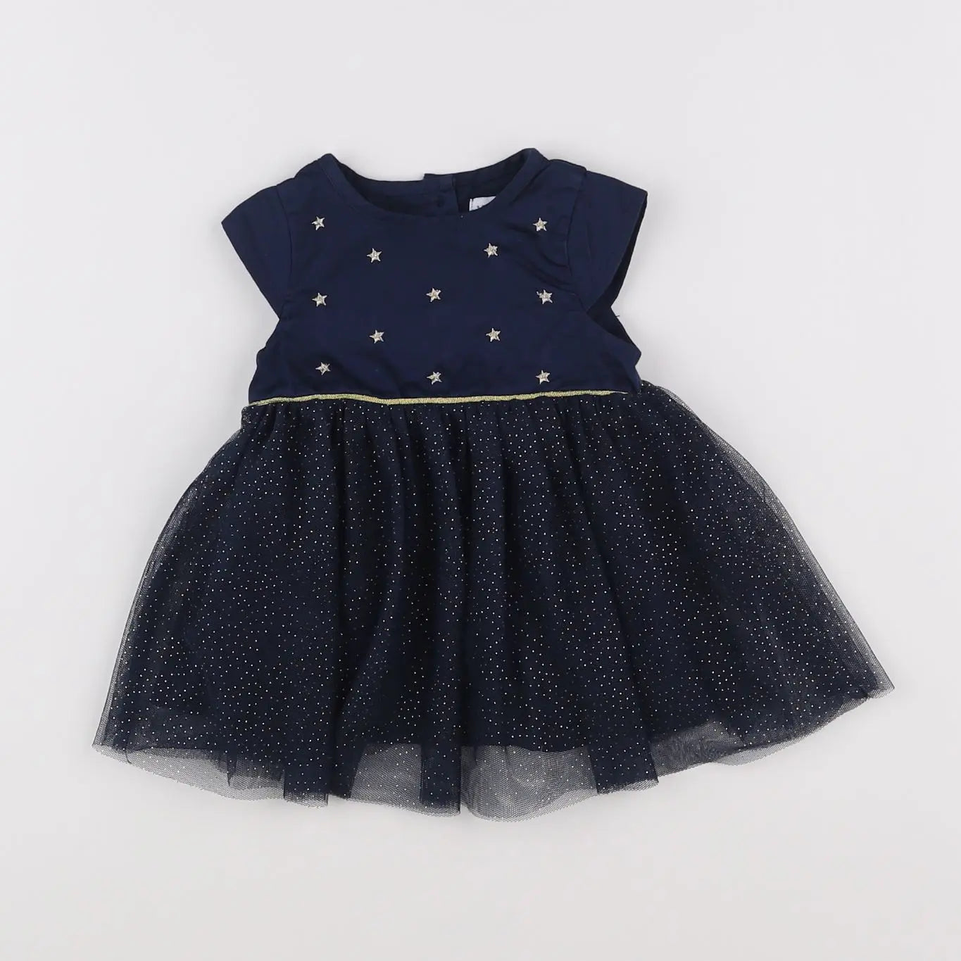 Vertbaudet - robe bleu - 3 mois