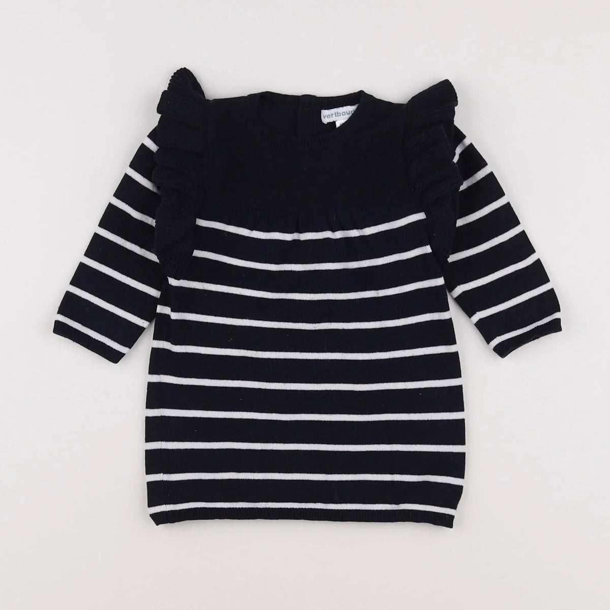 Vertbaudet - robe bleu - 6 mois