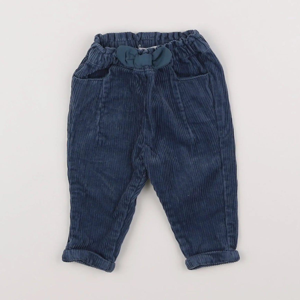 Vertbaudet - pantalon gris - 3 mois