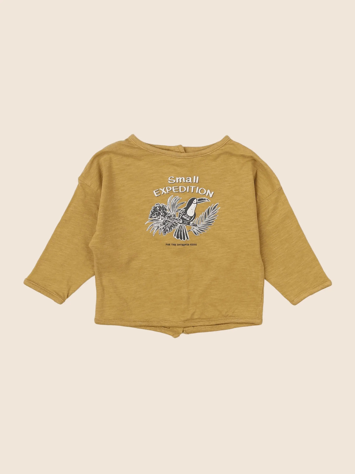 Vertbaudet - tee-shirt jaune - 9 mois