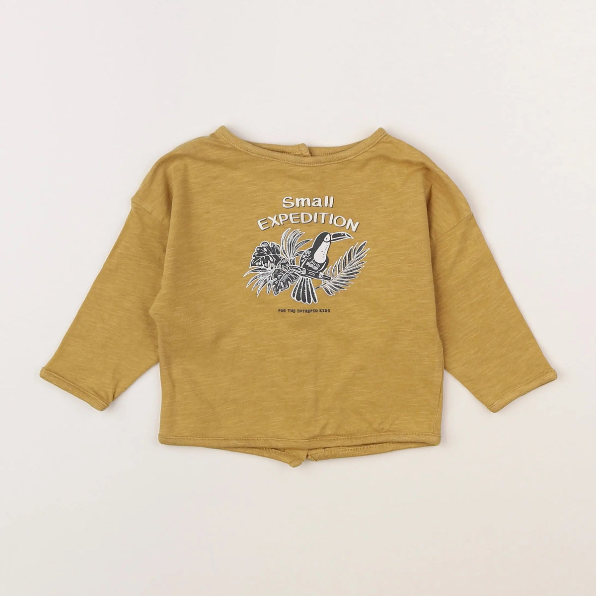 Vertbaudet - tee-shirt jaune - 9 mois