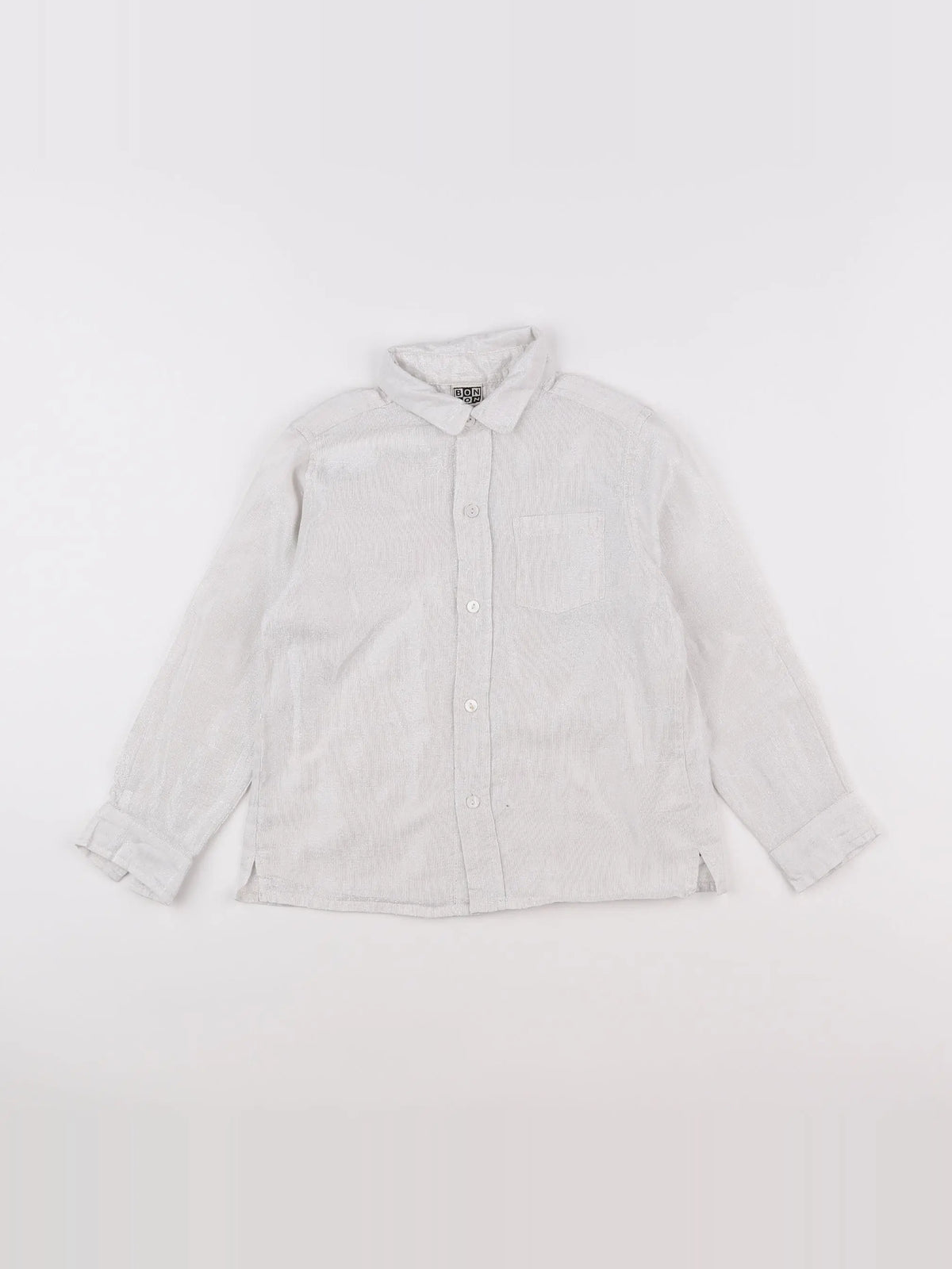 Bonton - chemise beige, or - 6 ans