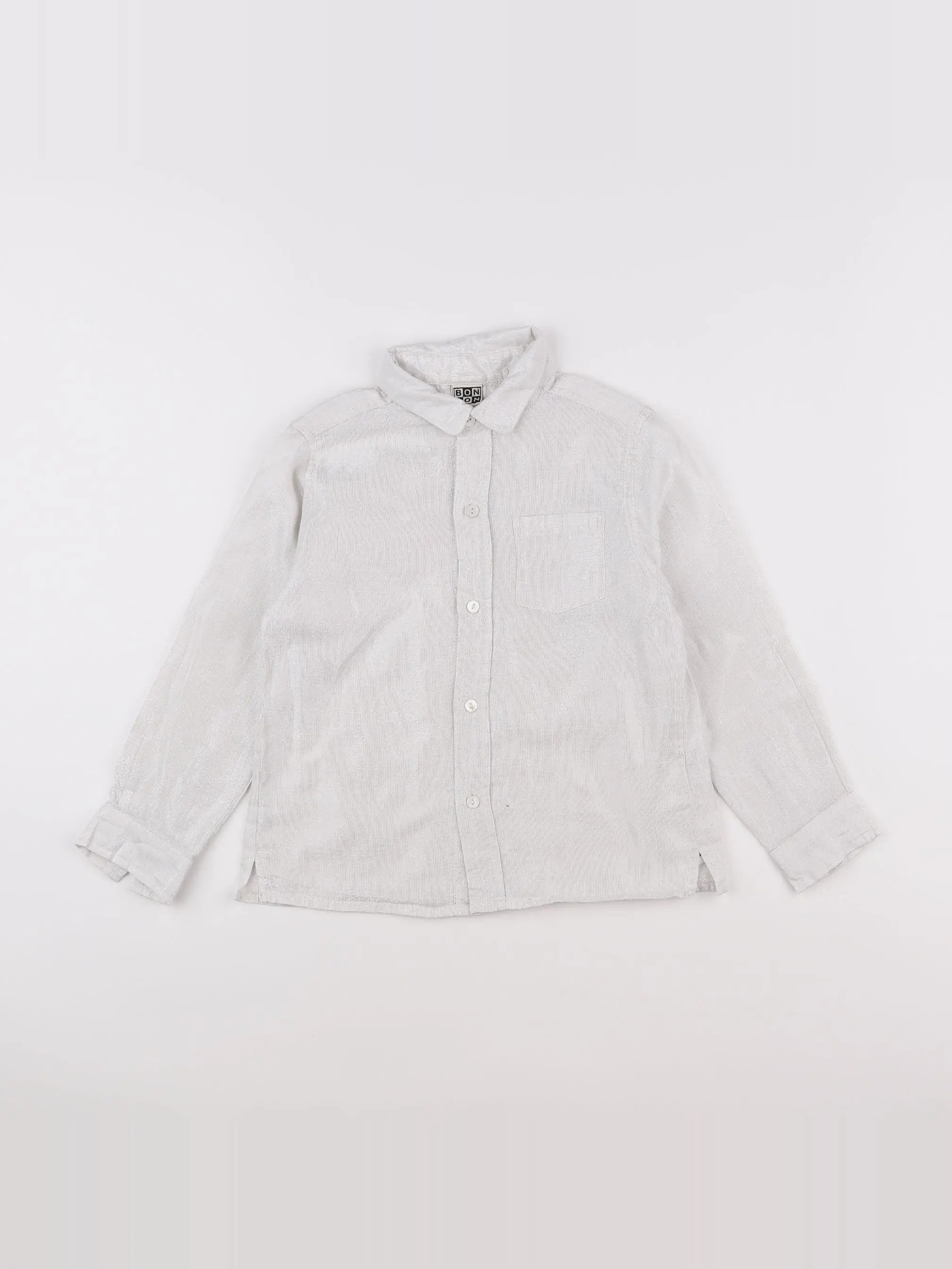 Bonton - chemise beige, or - 6 ans