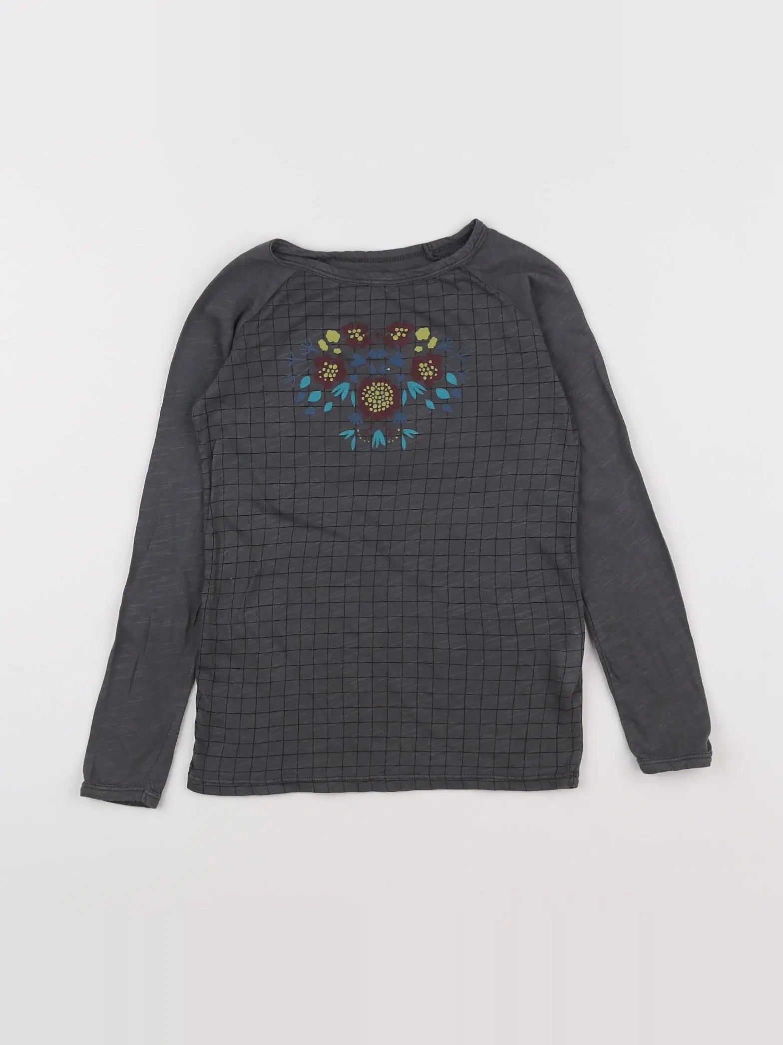 Bonton - tee-shirt taupe - 6 ans