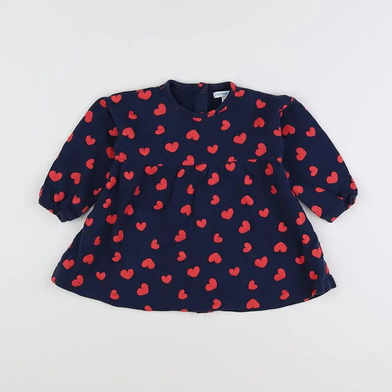 Vertbaudet - robe bleu - 18 mois