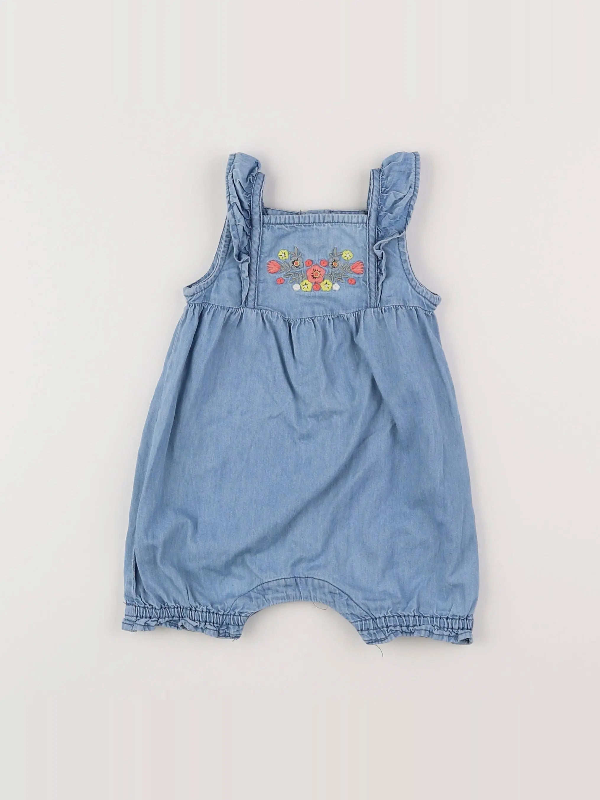 Boutchou - combinaison bleu - 6 mois