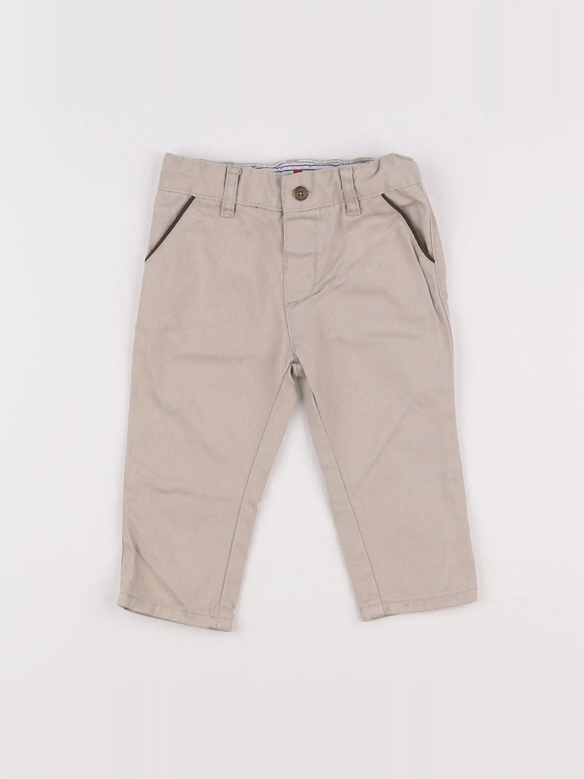 Cyrillus - pantalon beige - 12 mois