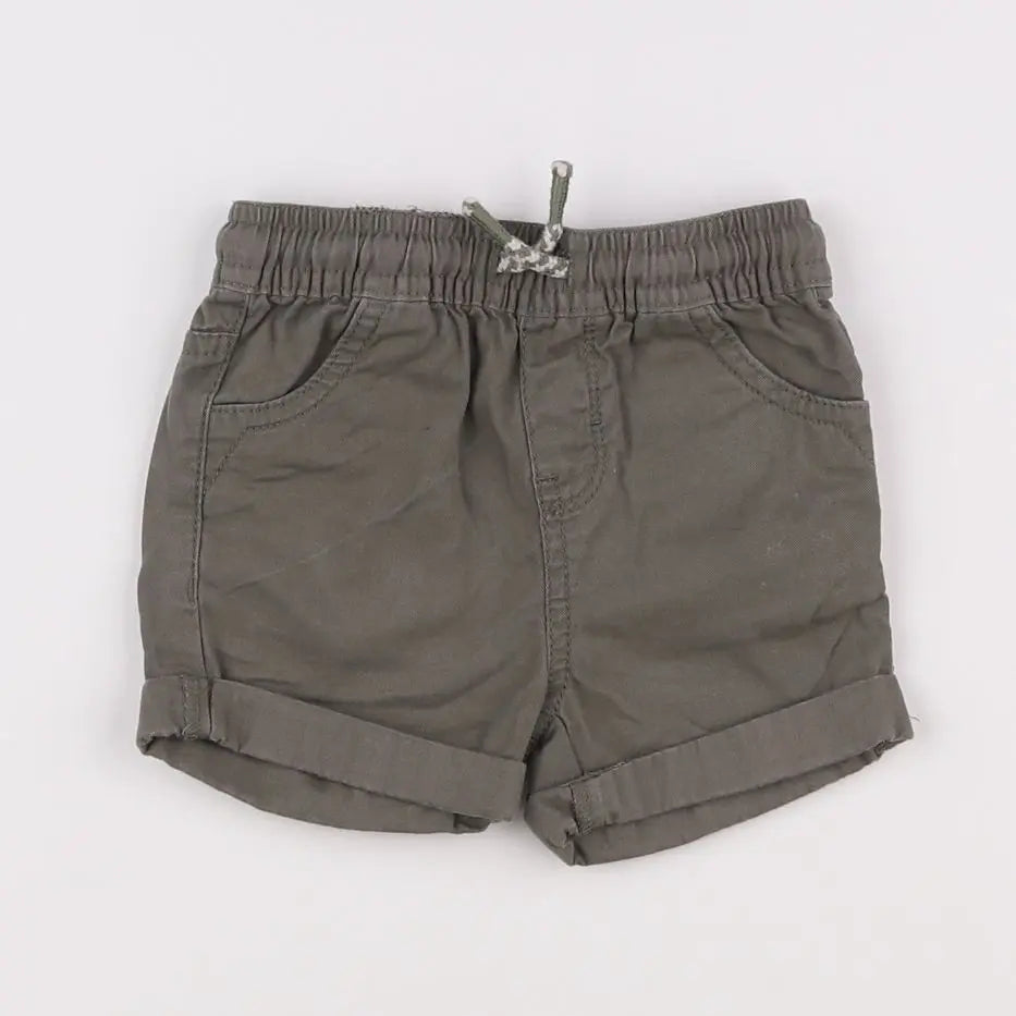 Vertbaudet - short vert - 12 mois