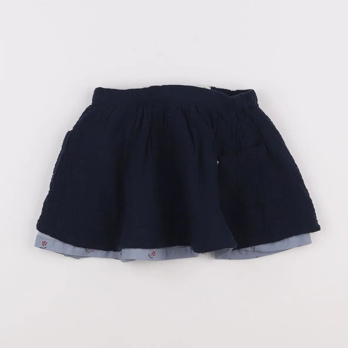 Vertbaudet - jupe bleu - 3 ans