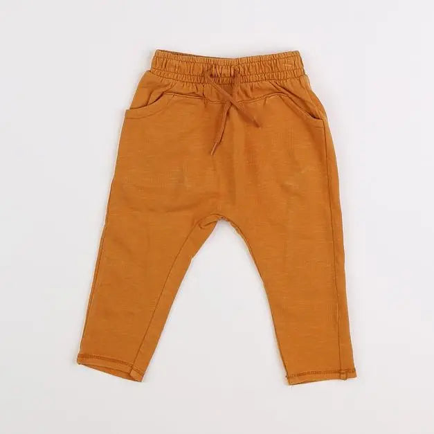 Vertbaudet - pantalon marron - 6 mois
