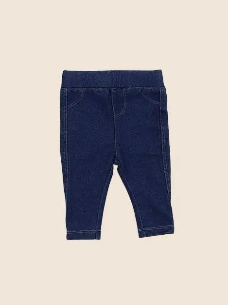 Vertbaudet - jegging bleu - 3 mois