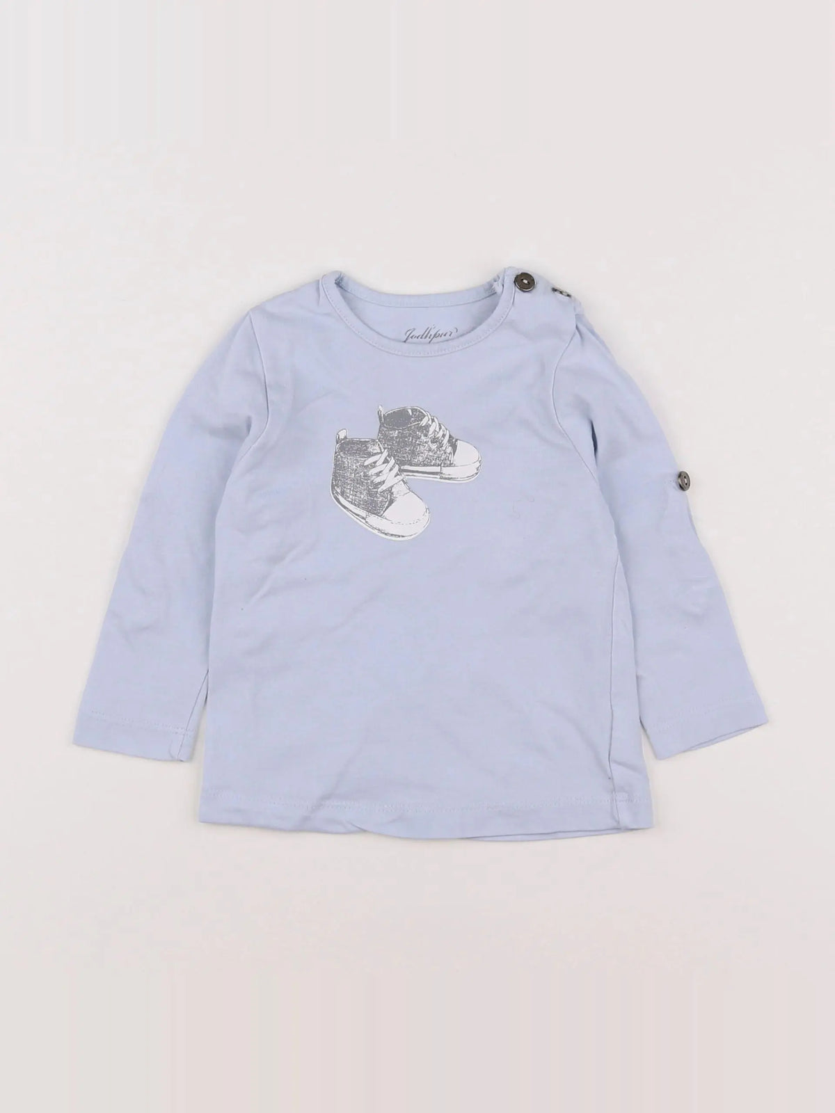 Jodhpur - tee-shirt bleu - 12 mois