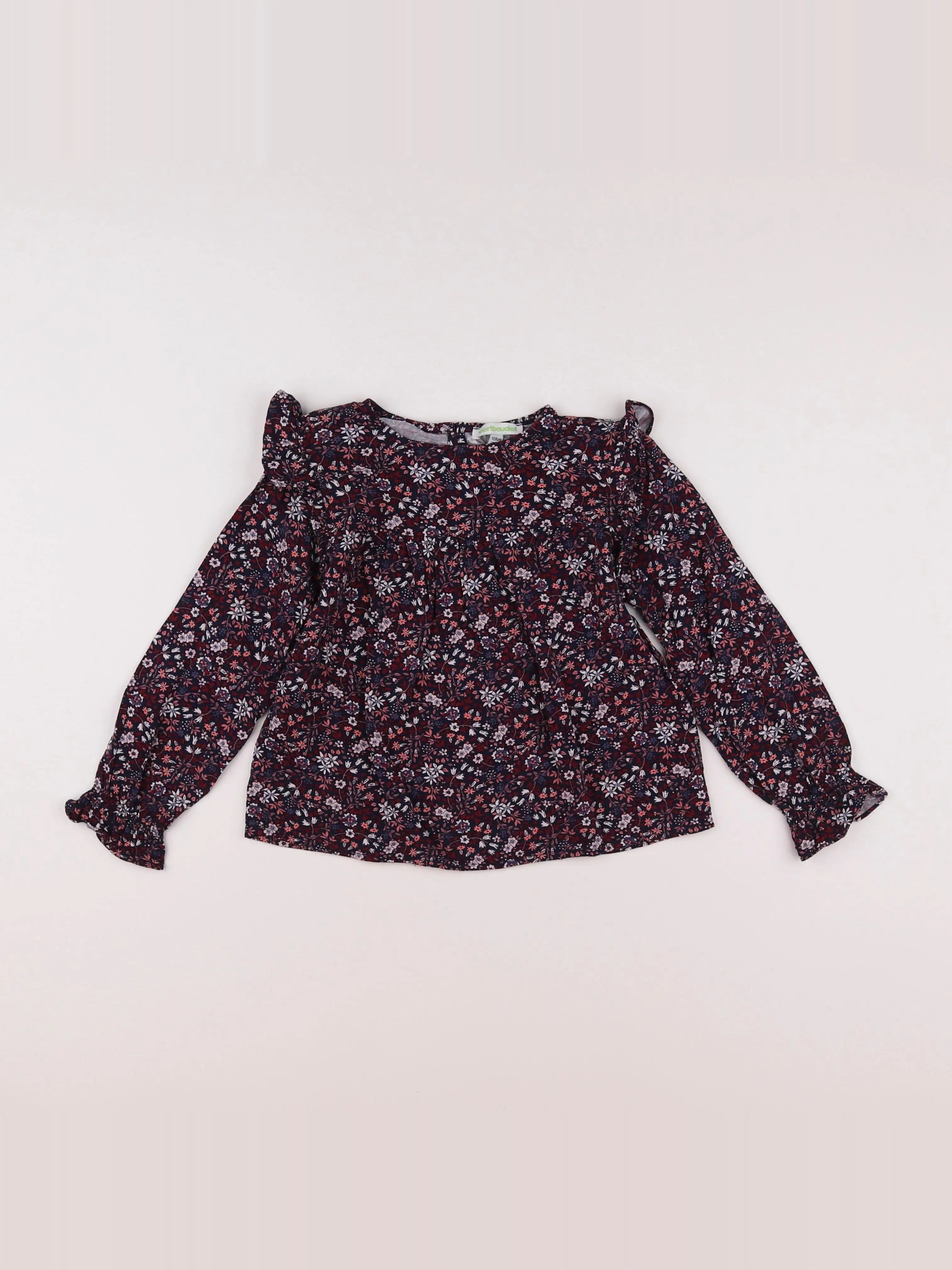 Vertbaudet - blouse multicolore - 5 ans