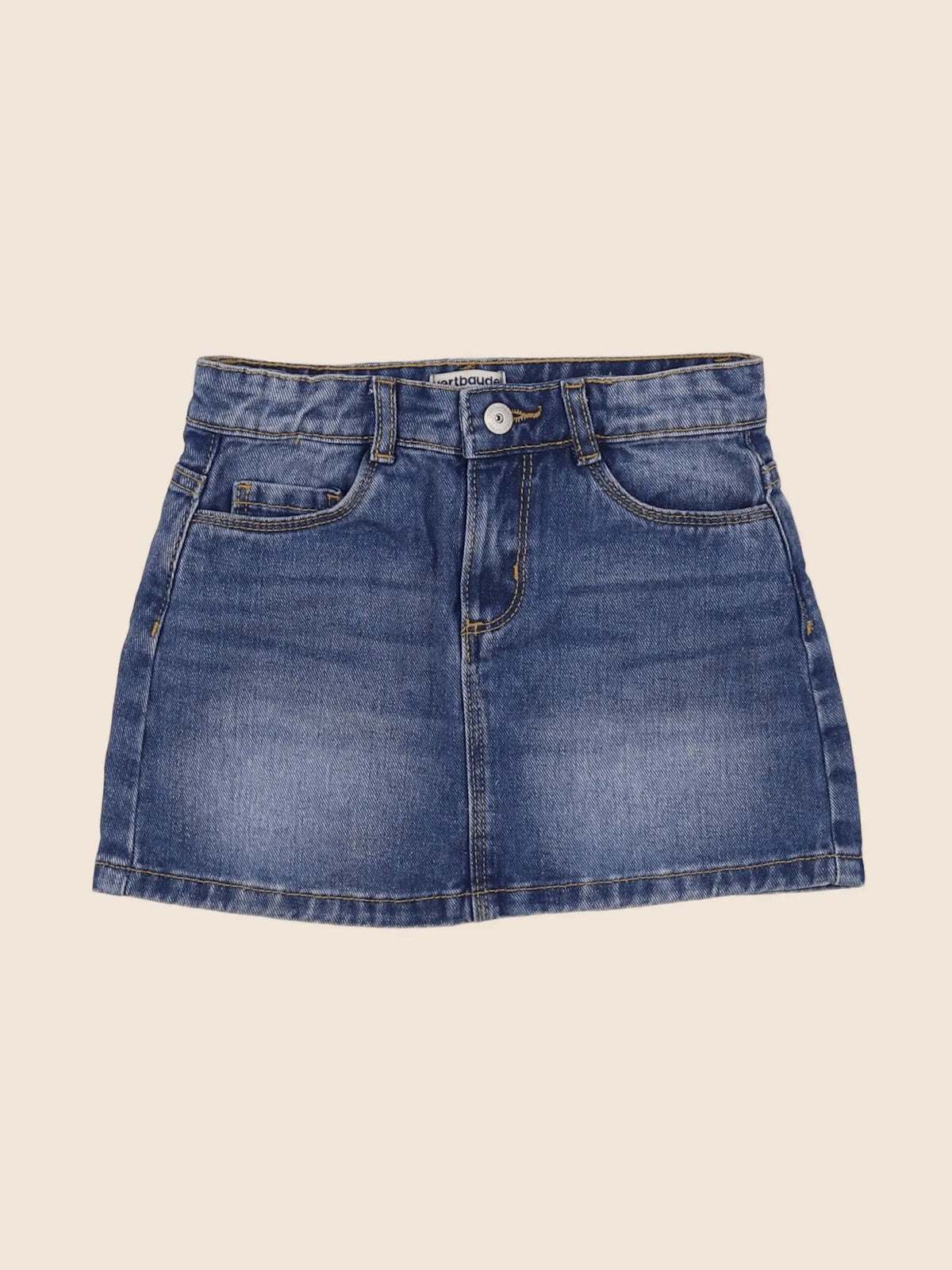 Vertbaudet - jupe bleu - 6 ans