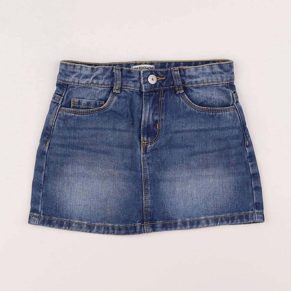 Vertbaudet - jupe bleu - 6 ans