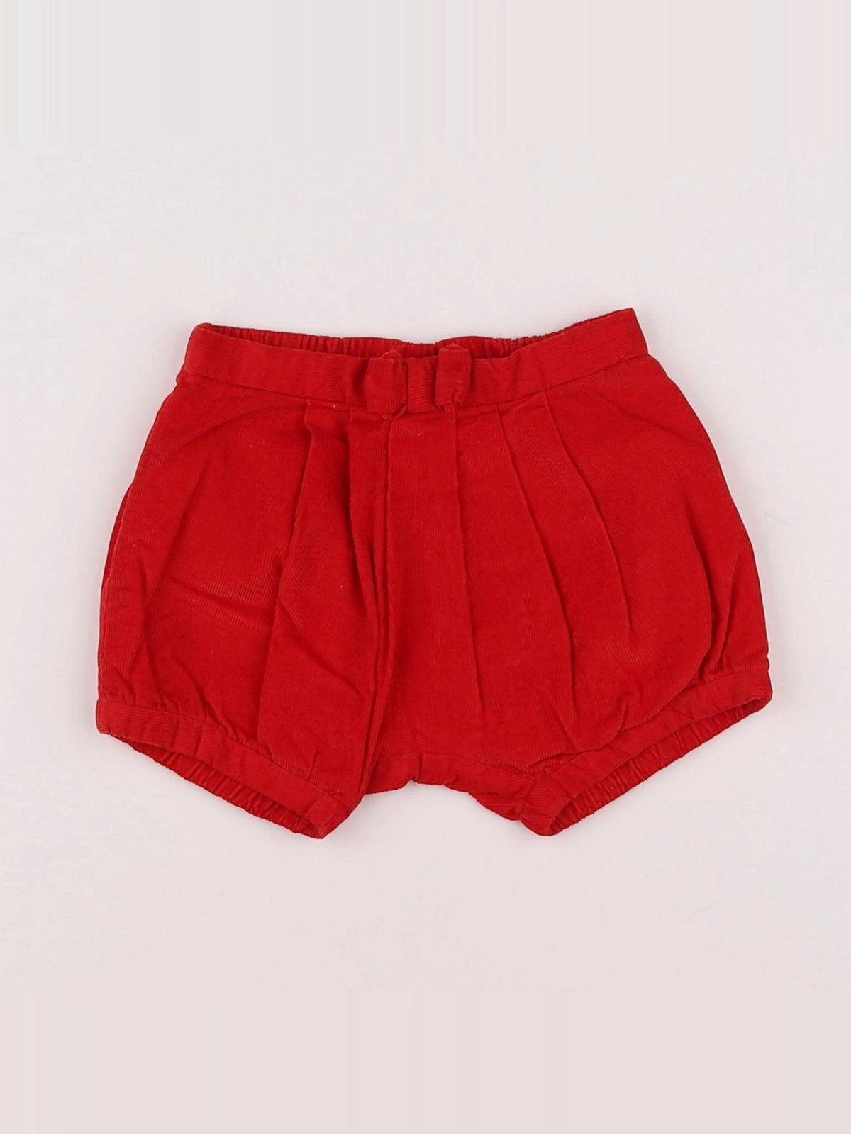 Jacadi - short rouge - 6 mois
