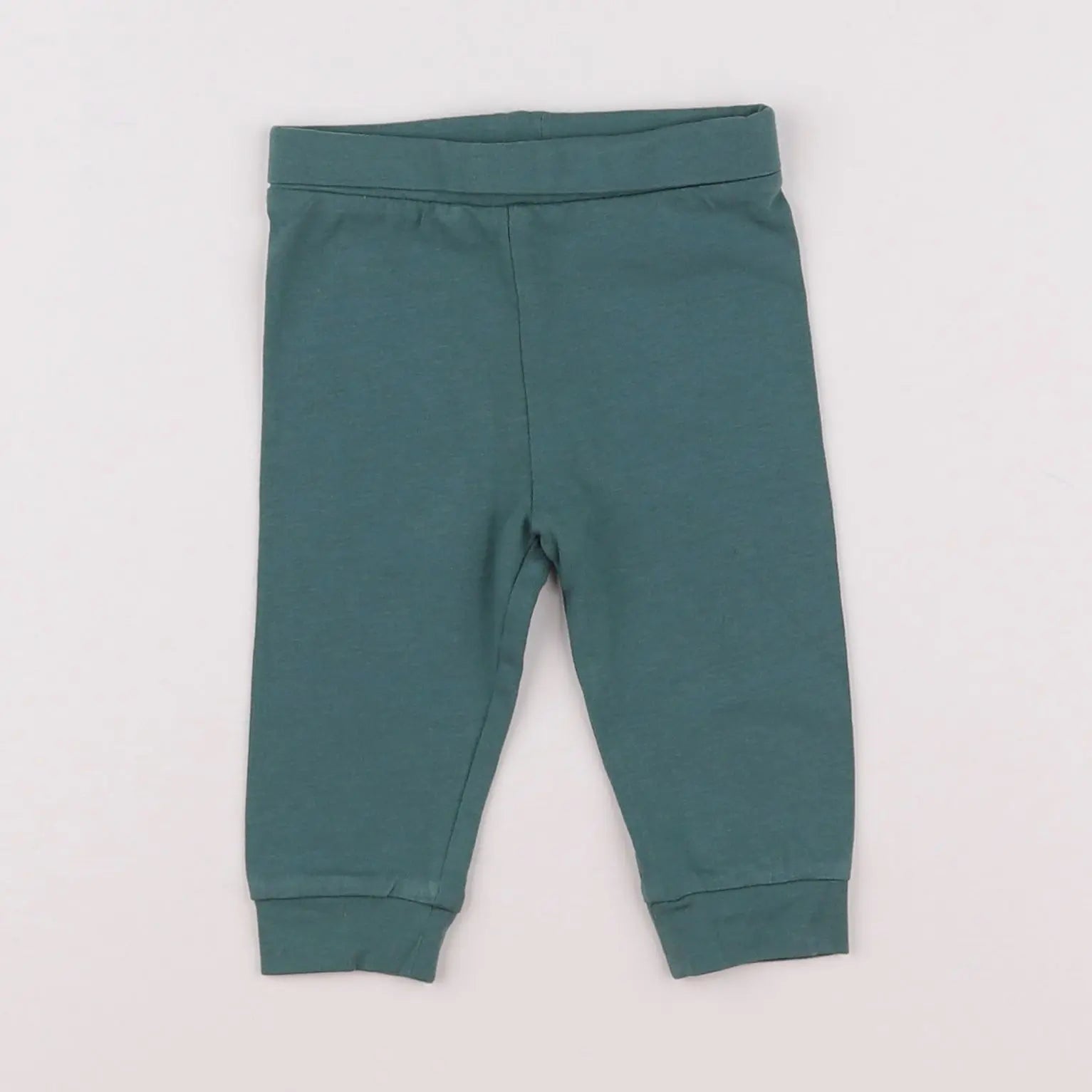 Vertbaudet - legging vert - 6 mois