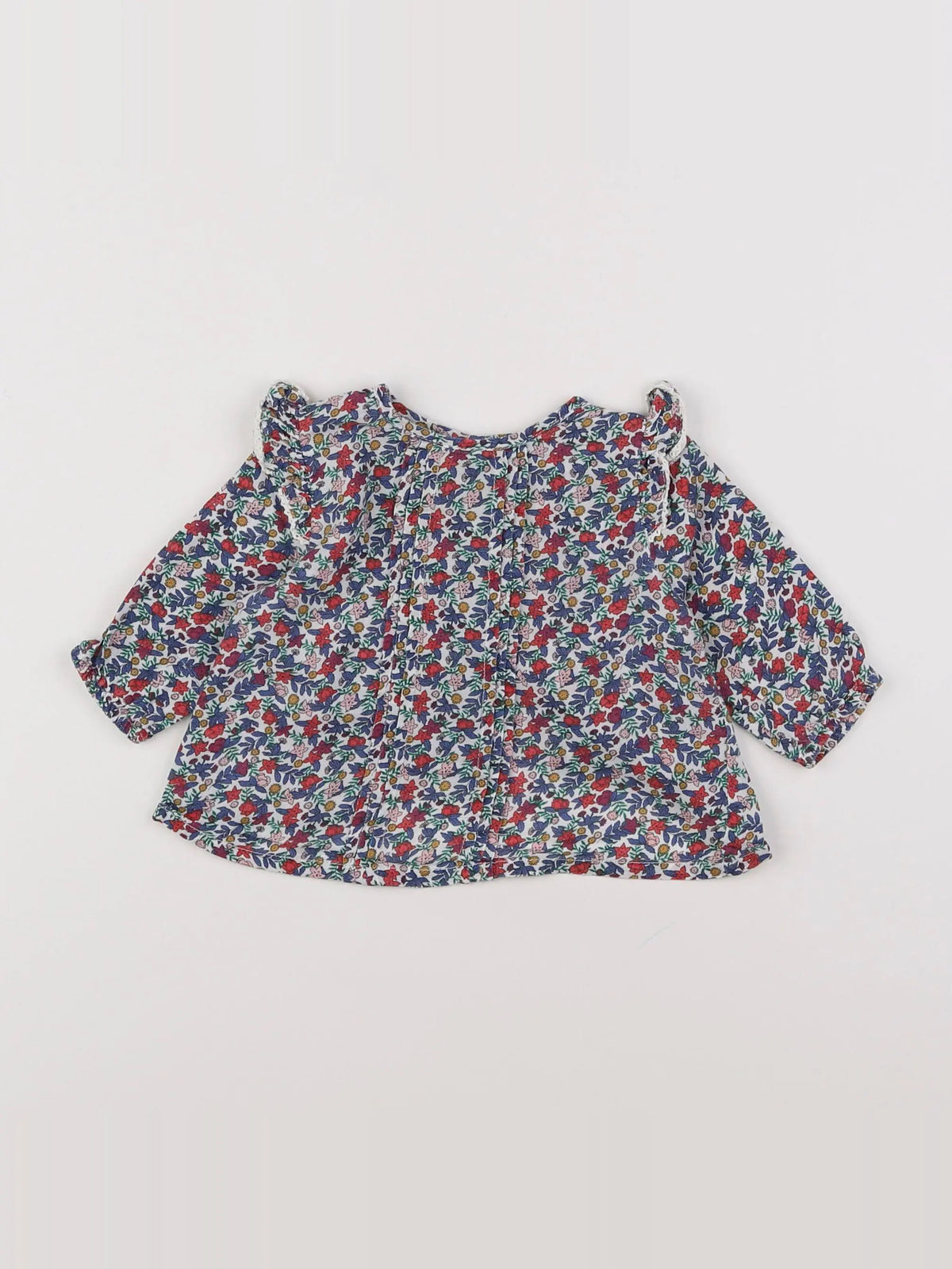 Boutchou - blouse multicolore - 6 mois