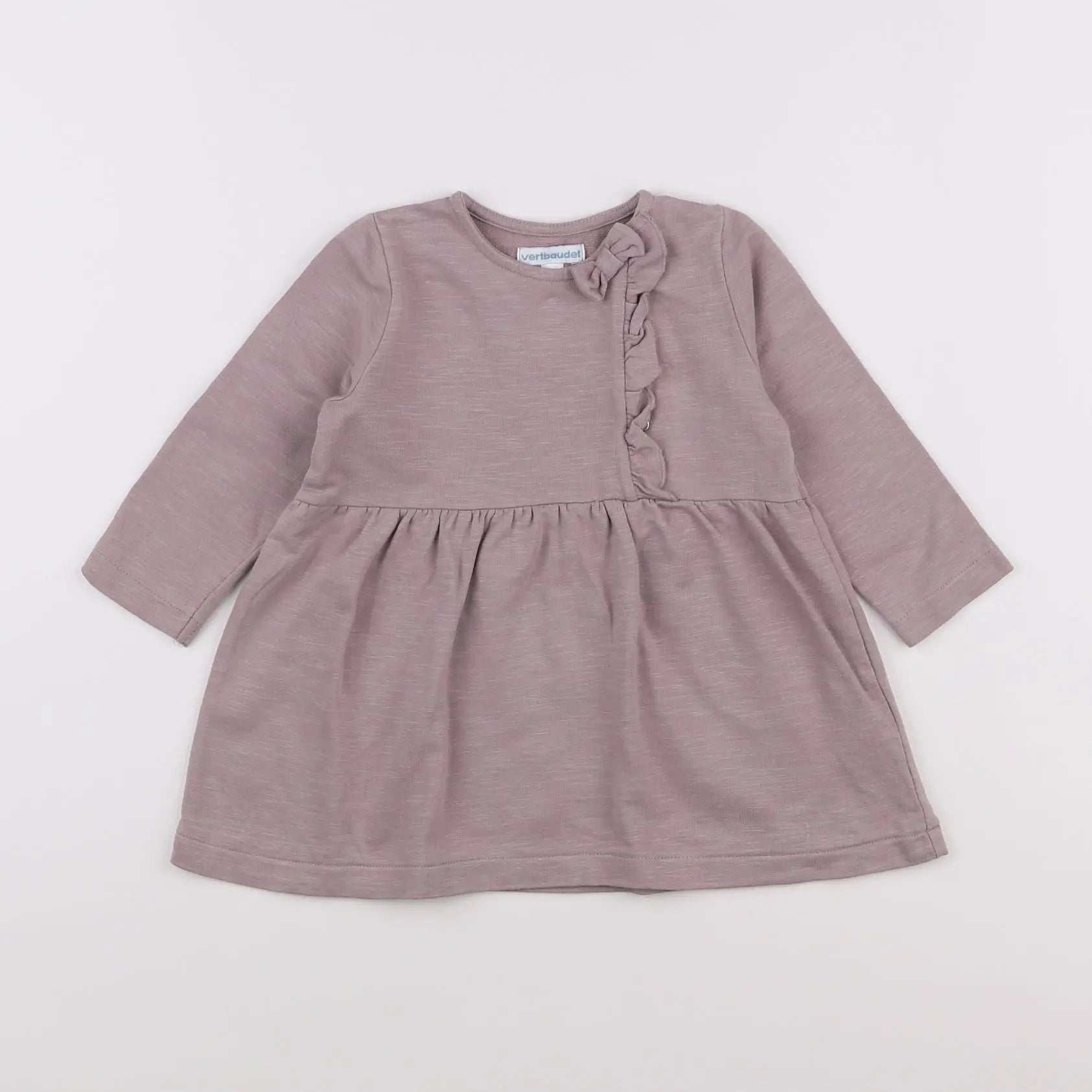 Vertbaudet - robe violet - 18 mois