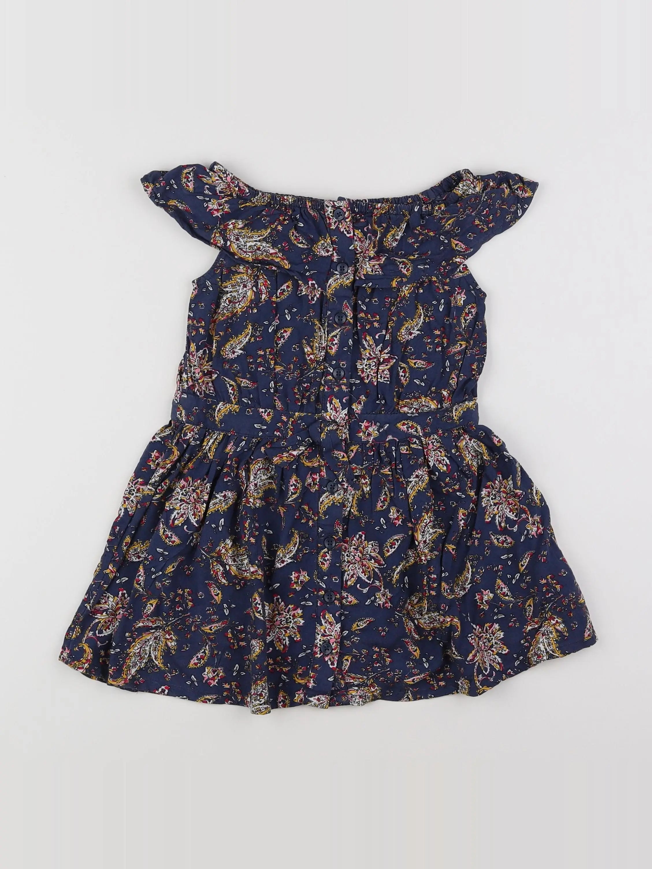 Tape à l'oeil - robe bleu - 2 ans