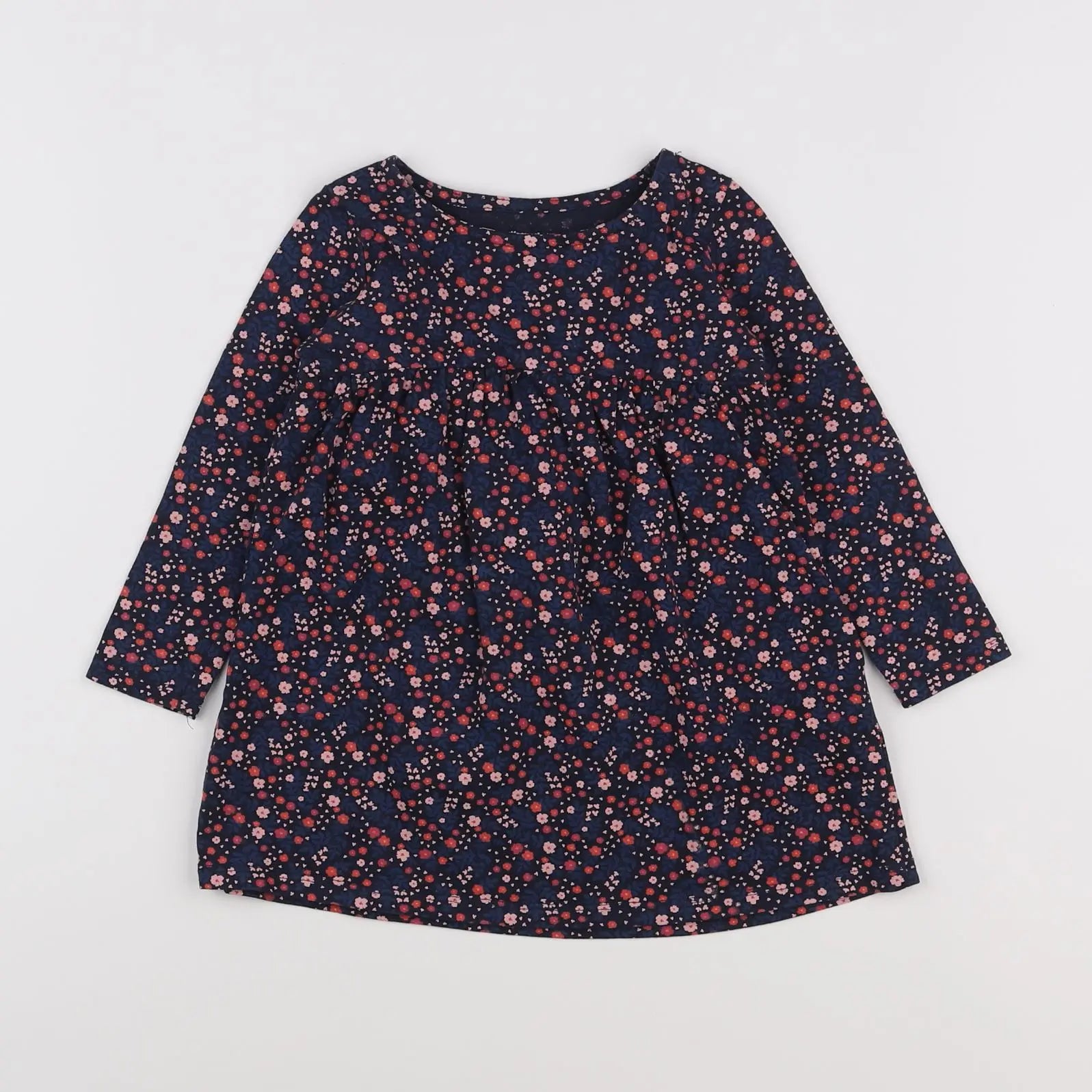 Vertbaudet - robe bleu - 2 ans