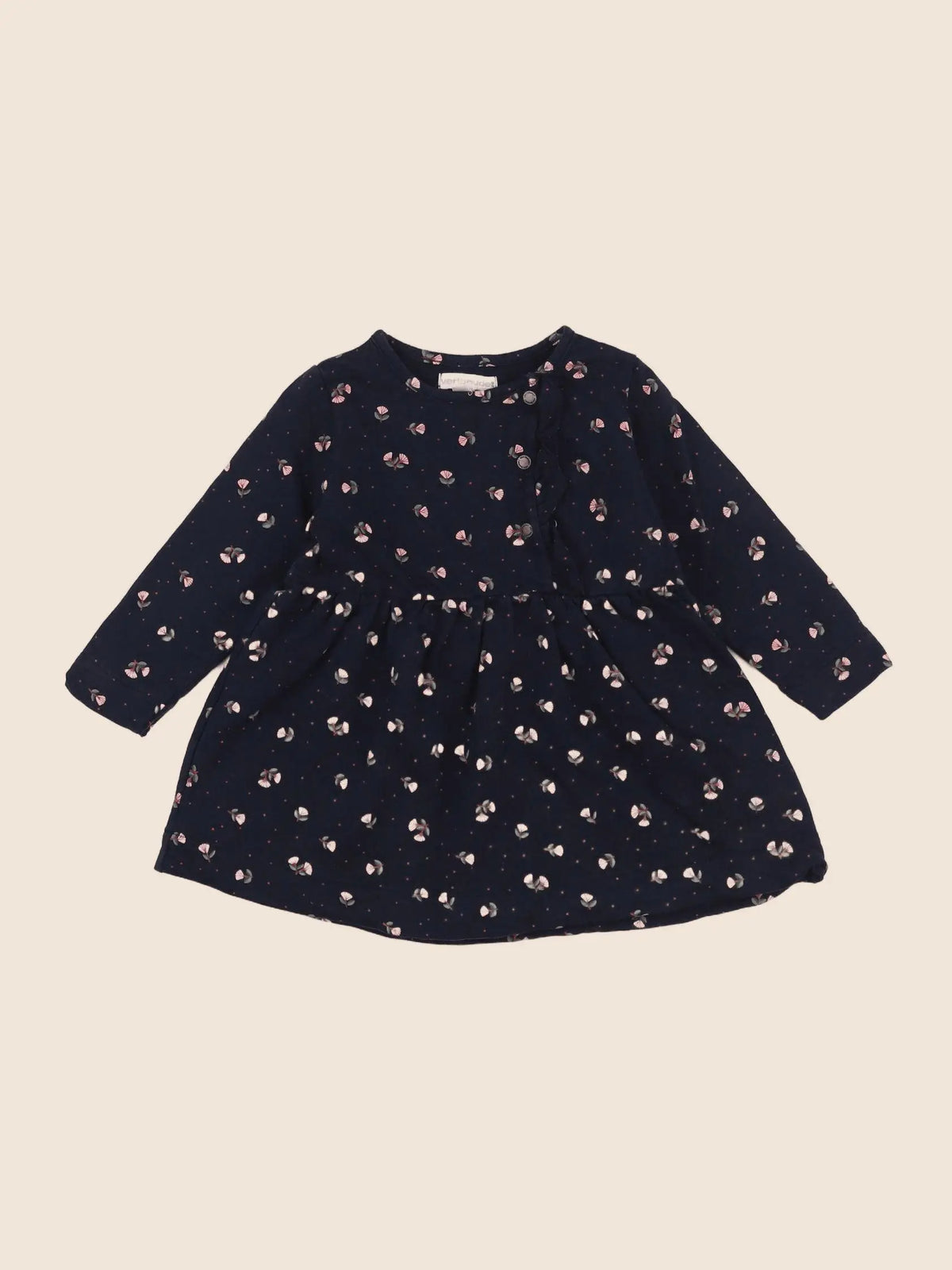 Vertbaudet - robe bleu - 18 mois