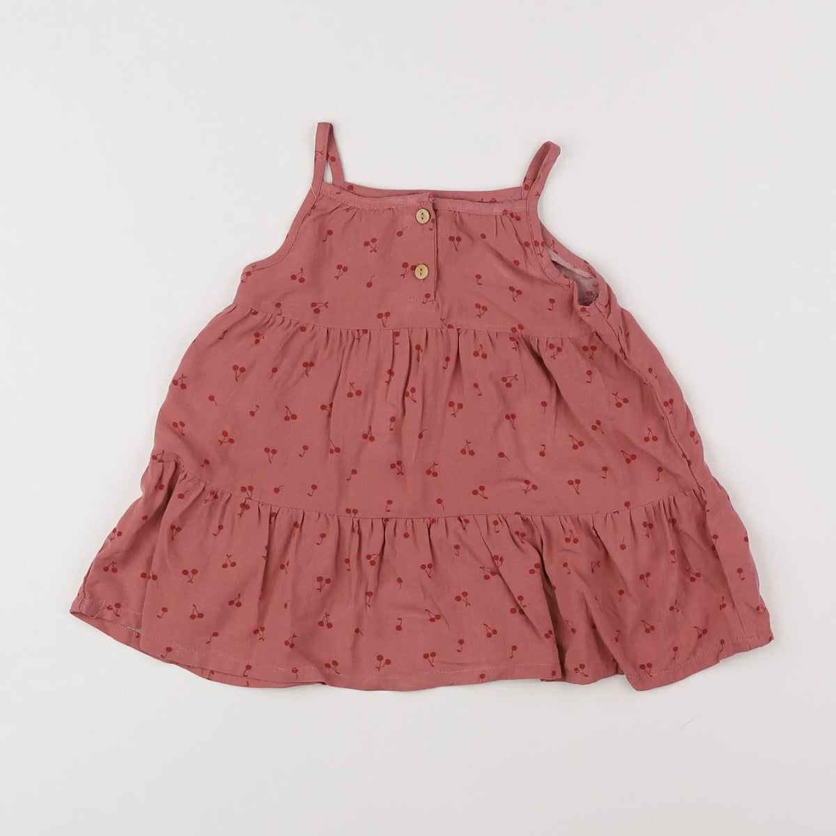 Vertbaudet - robe rose - 12 mois
