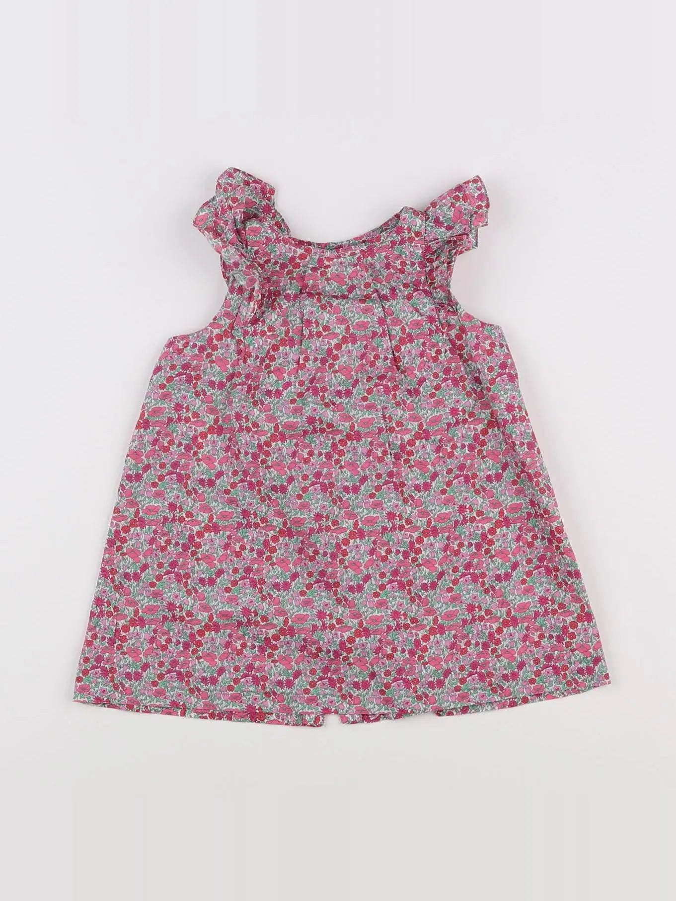 Jacadi - robe liberty multicolore - 12 mois
