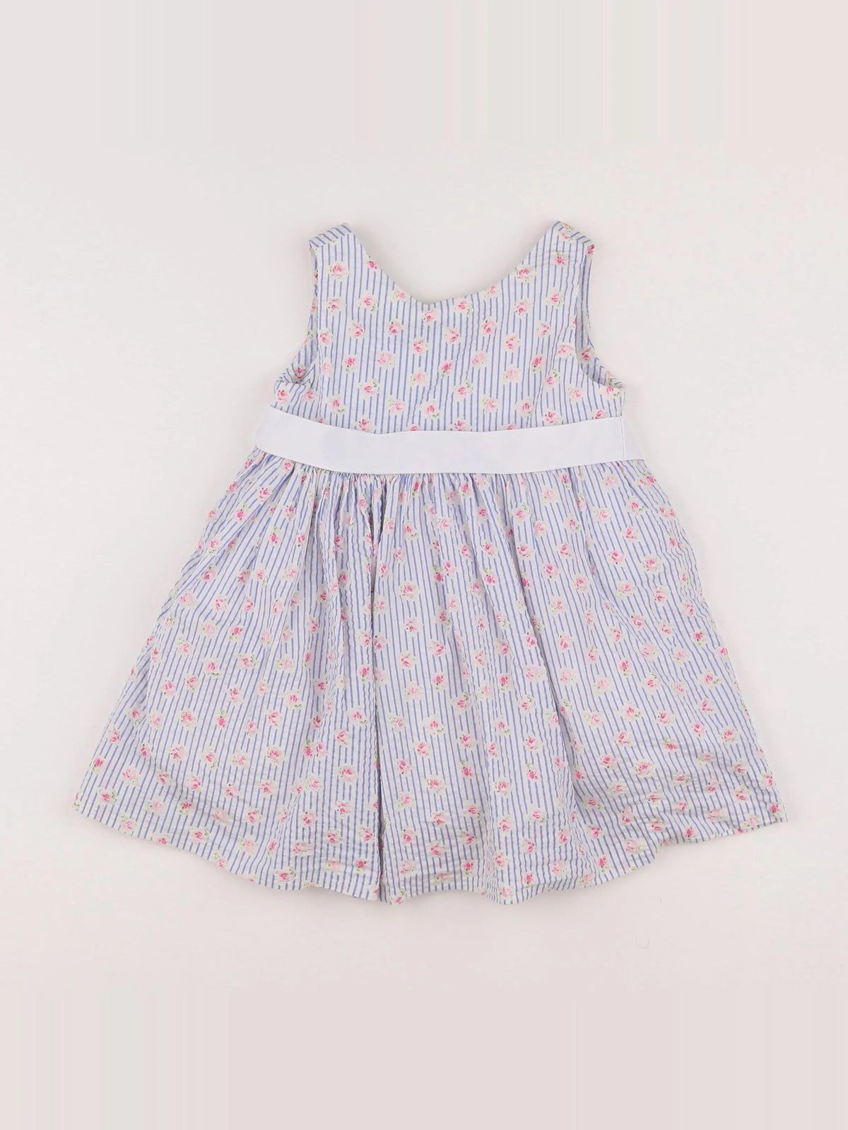 Ralph Lauren - robe bleu - 12 mois