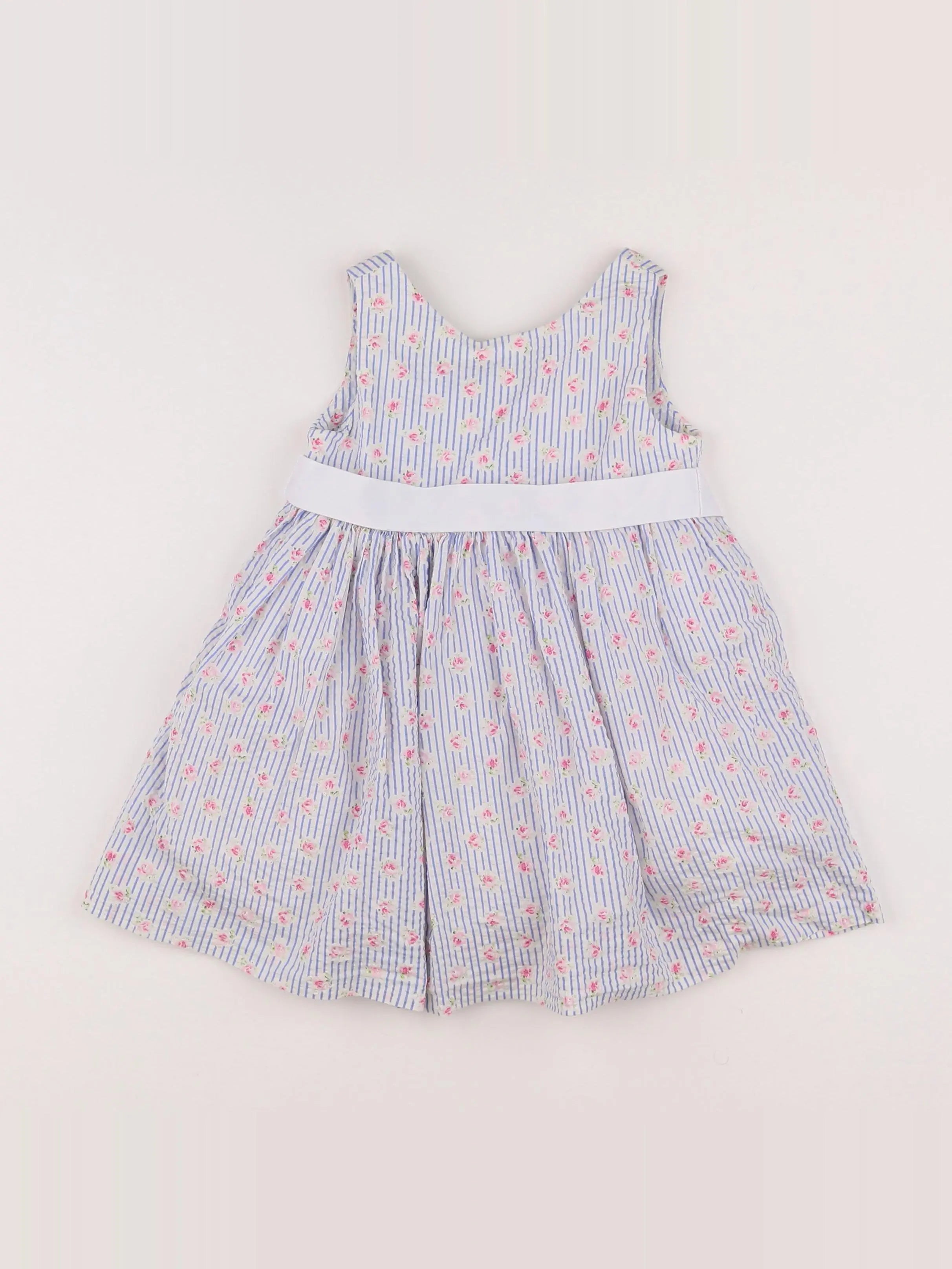 Ralph Lauren - robe bleu - 12 mois